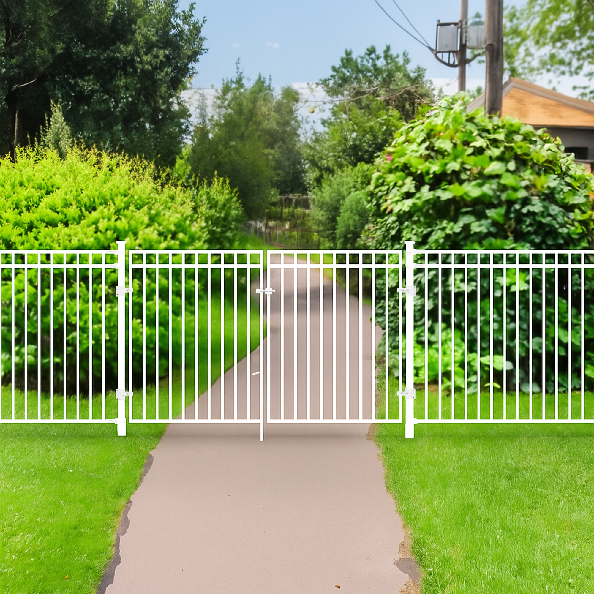 Nuvo Iron DGKGW Gate-Hardware - View #2