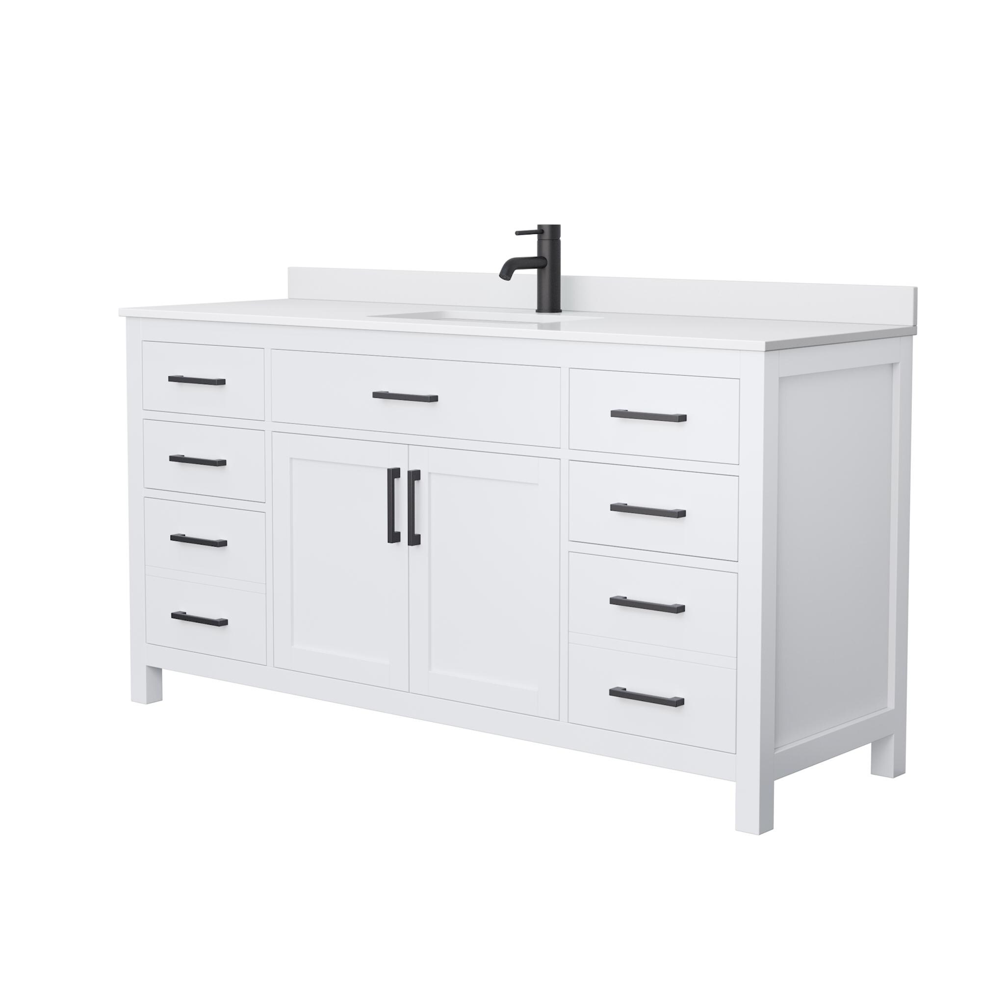 Wyndham Collection WCG242466SWBWCUNSMXX Bath-Vanity-Combo - View #2