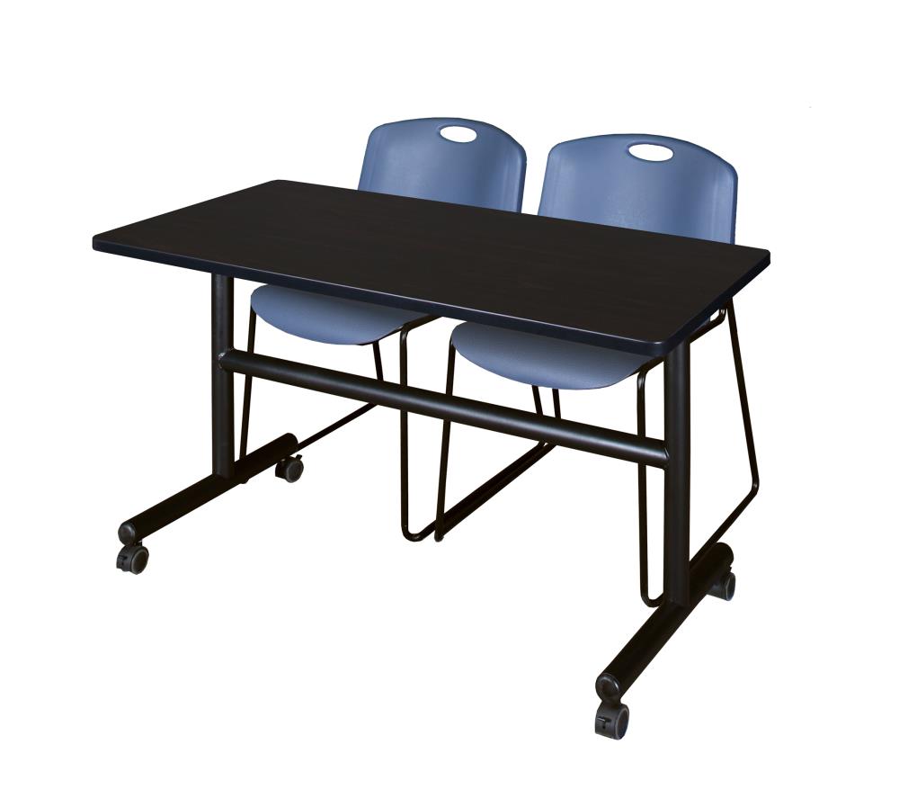 Regency MKFT4830MW44BE Training Brown 4-Person Training Table (48-in W x 29-in H)