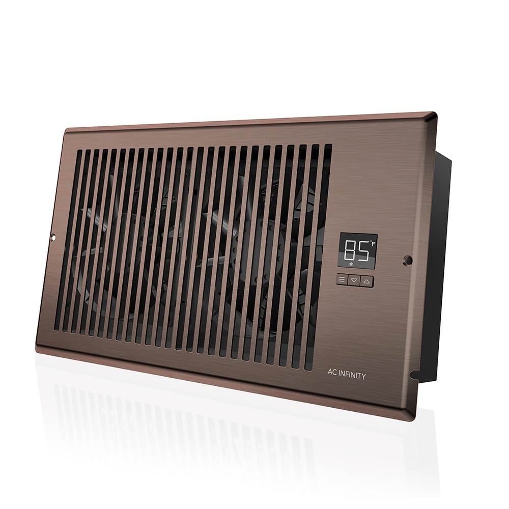AC Infinity AC-RBF62-B 13.77-in x 7.50-in ABS resin Bronze Register Boosters