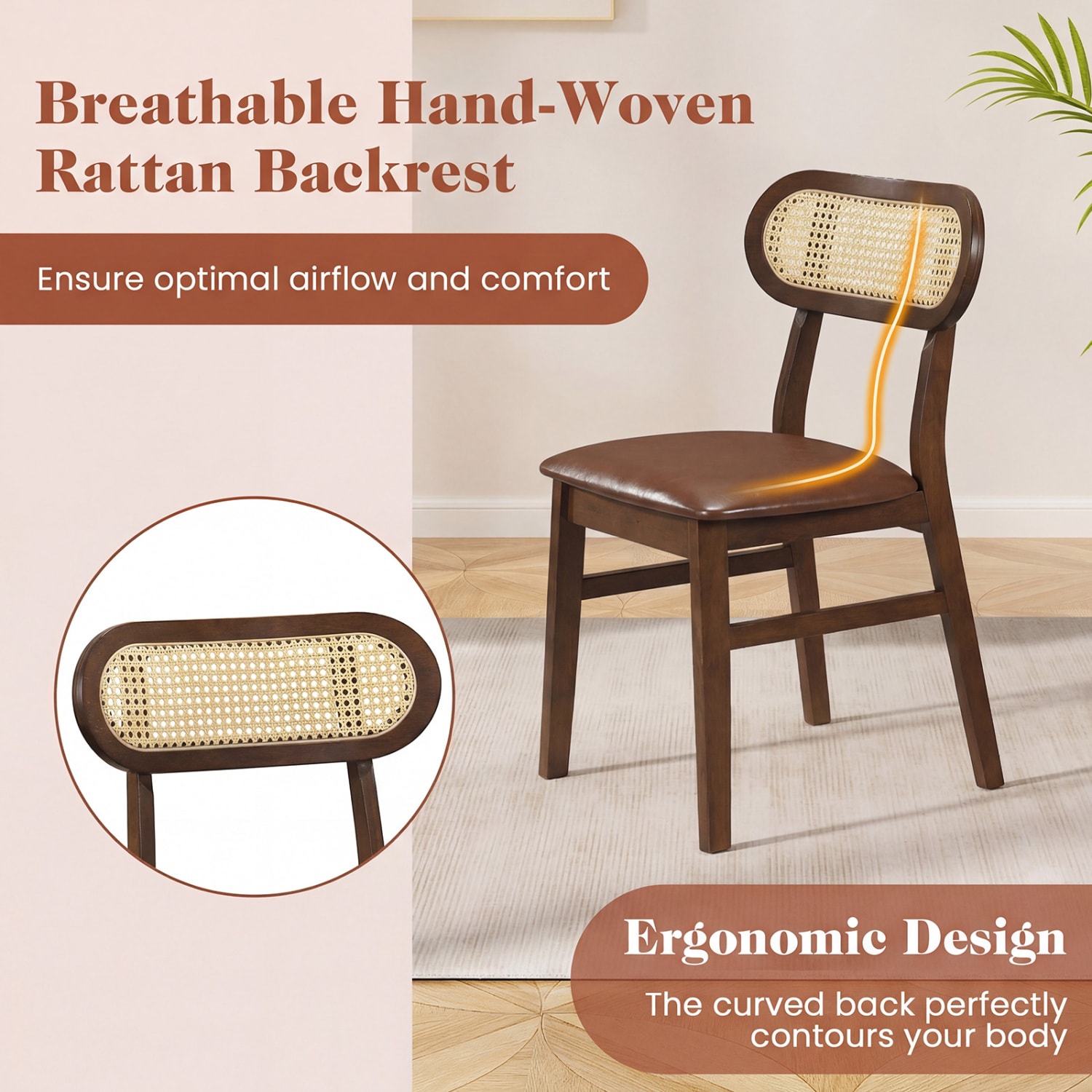 GZMR GM-W2781 Dining-Chairs - View #5