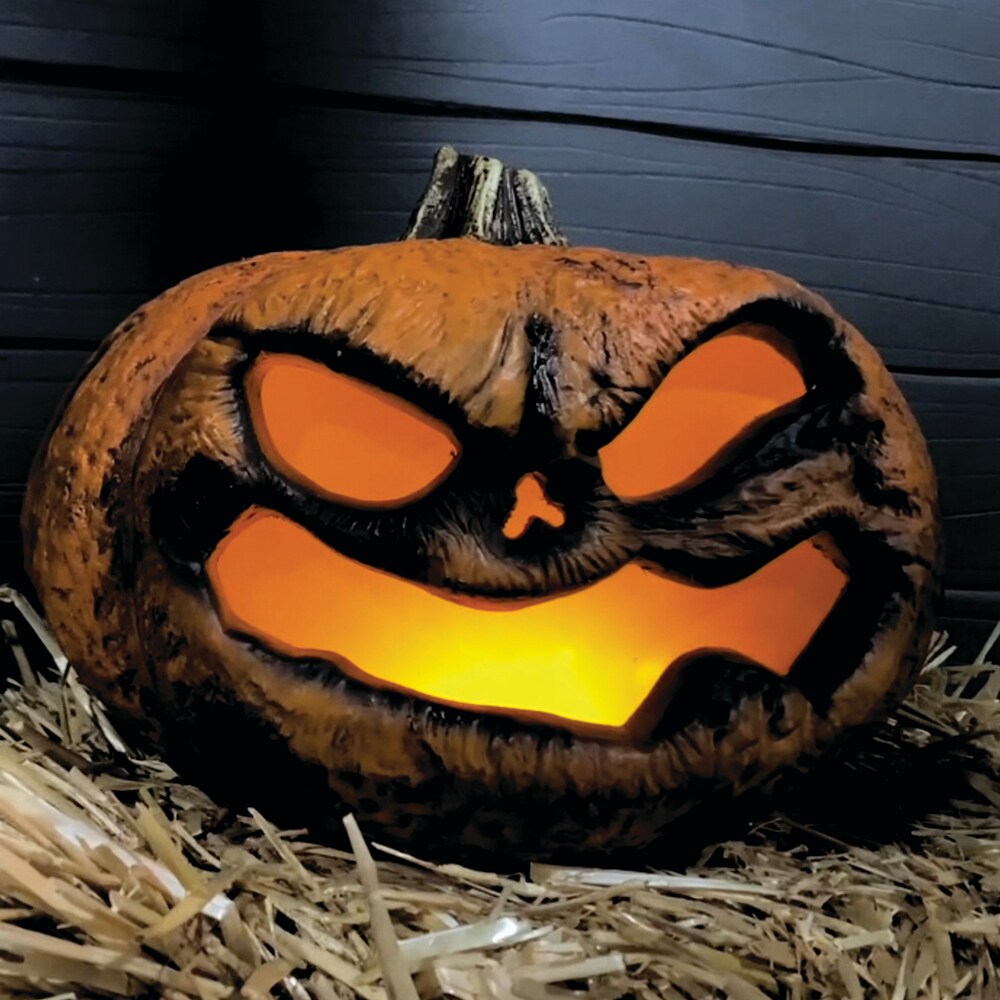 Tekky Freestanding Lighted Pumpkin Animatronic at Lowes.com