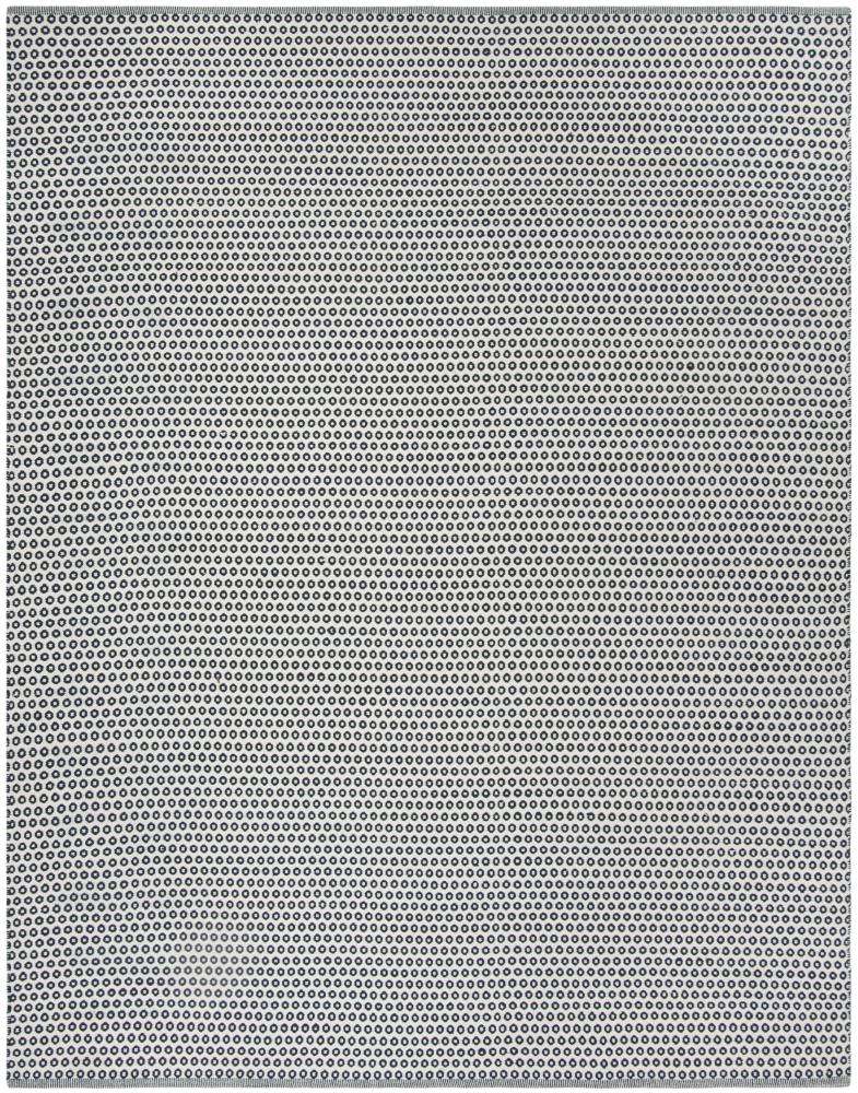 Safavieh MTK616N-8 Montauk Eastom 8 x 10 (ft) Cotton Navy/Ivory Rectangular Indoor Coastal Area rug