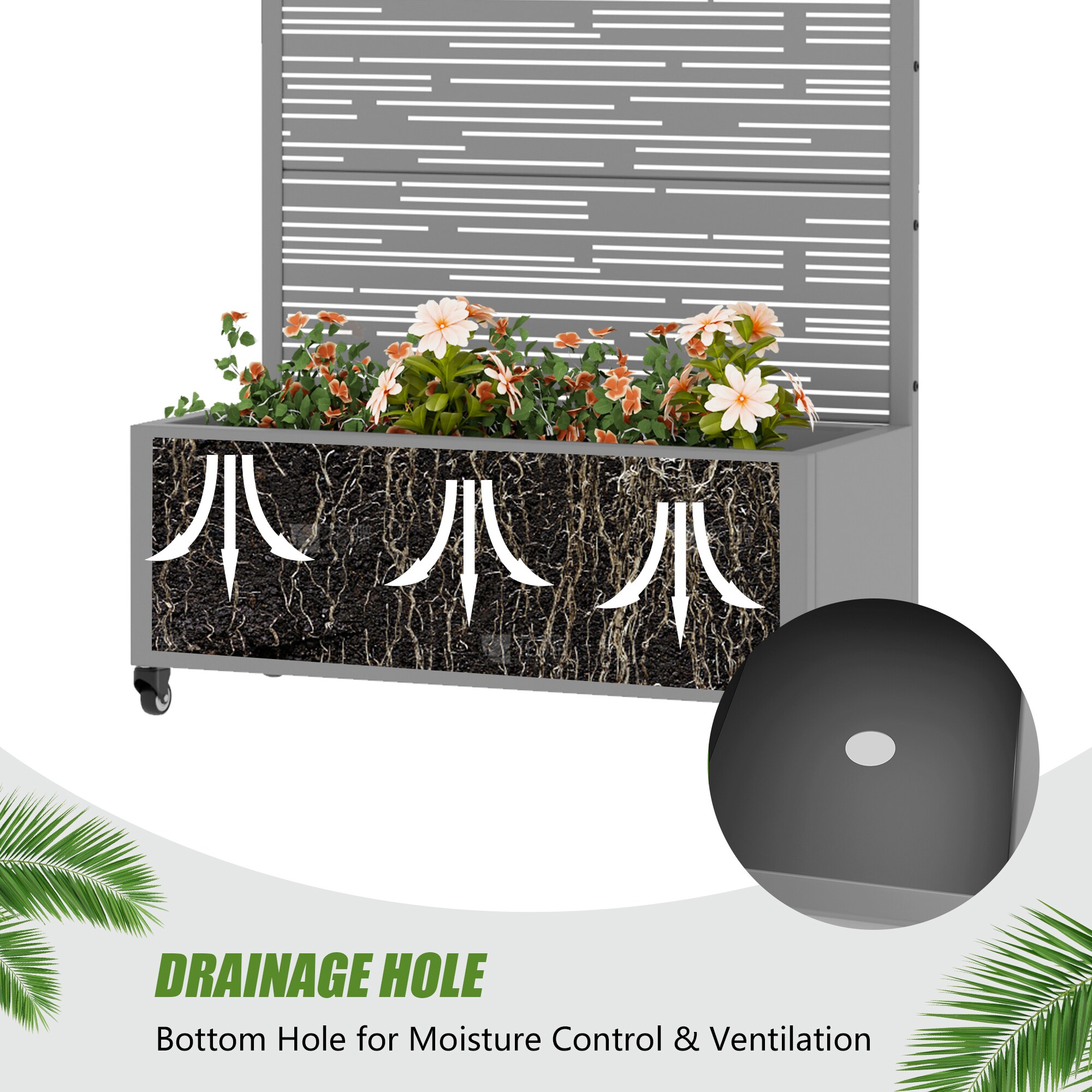 Dovelina LS0103-611414 Raised-Planter-Boxes - View #6
