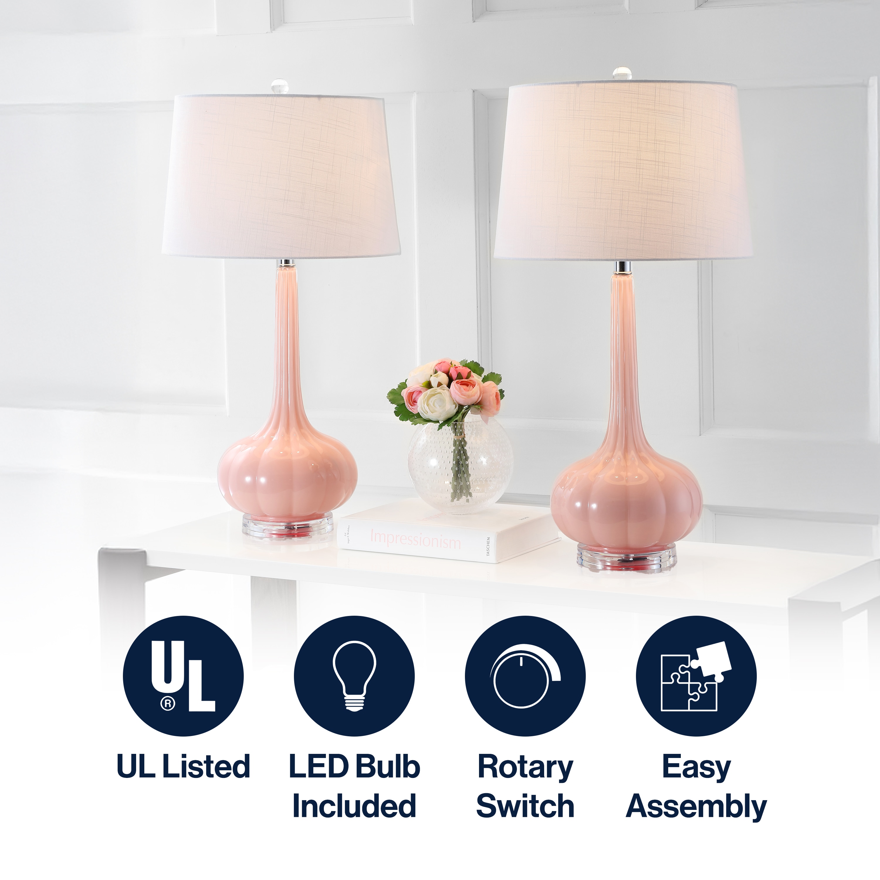 JONATHAN  Y JYL1079A-SET2 Table-Lamps - View #3