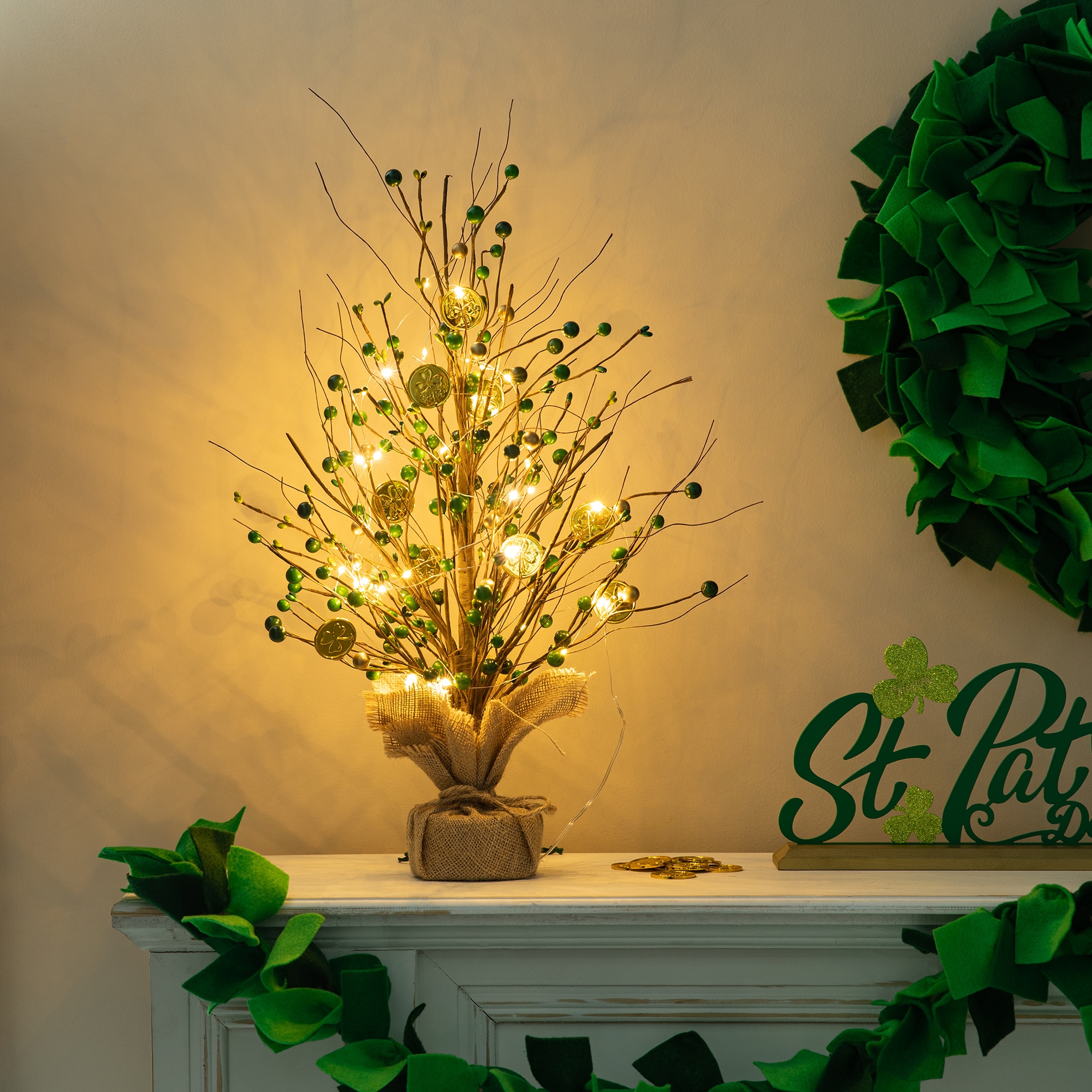Glitzhome 2032800009 Indoor-Spring-Decorations - View #3