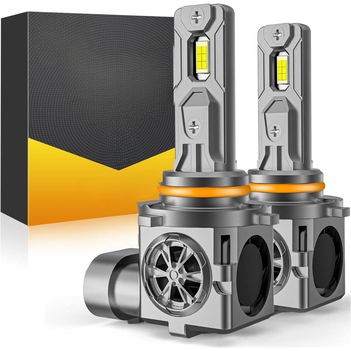 Slagawa  2 Pack 9005 HB3 LED Headlight Bulbs 126000LM 6500K White Plug and Play Canbus Ready