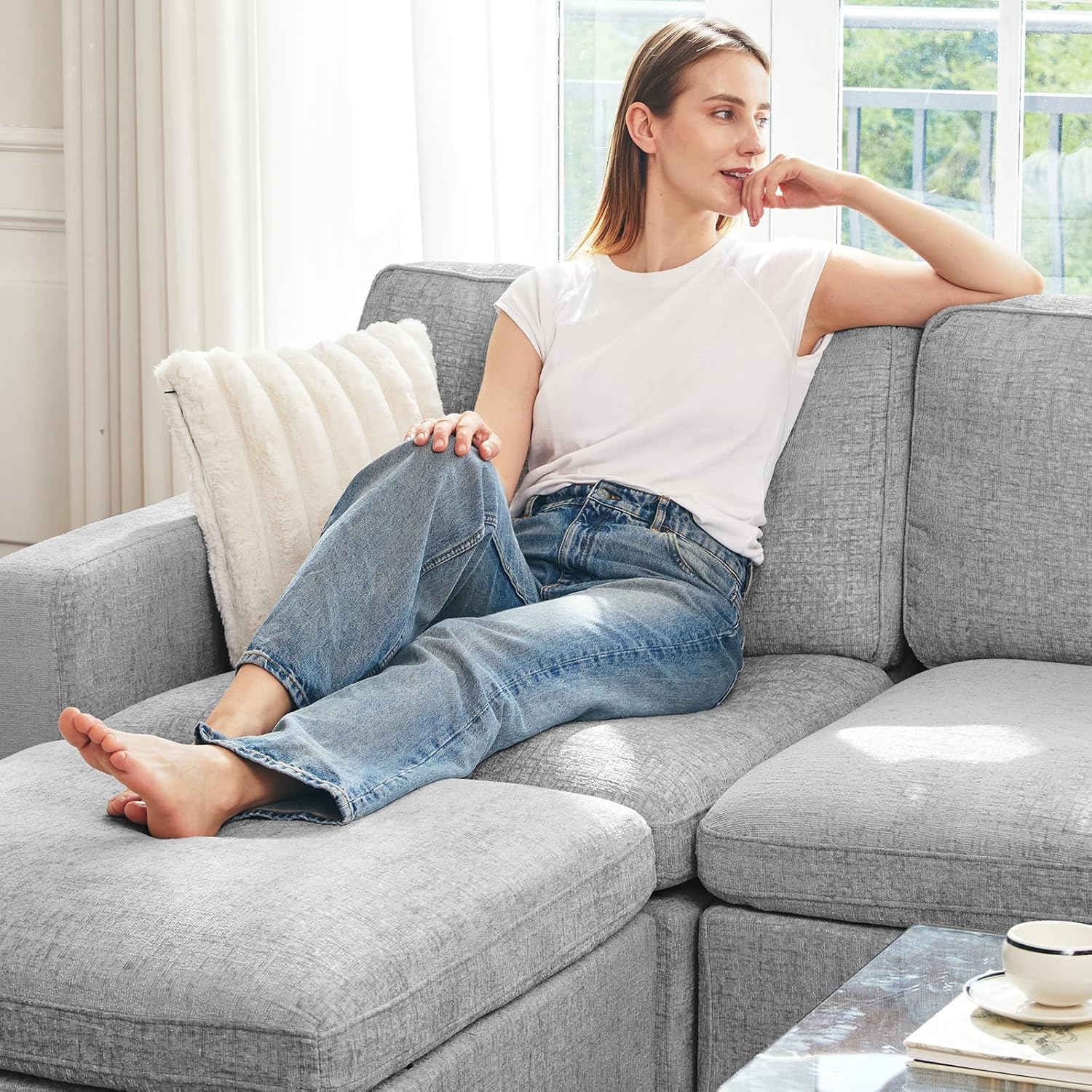 Belffin BF206C-A3B-WHITE futons - View #5