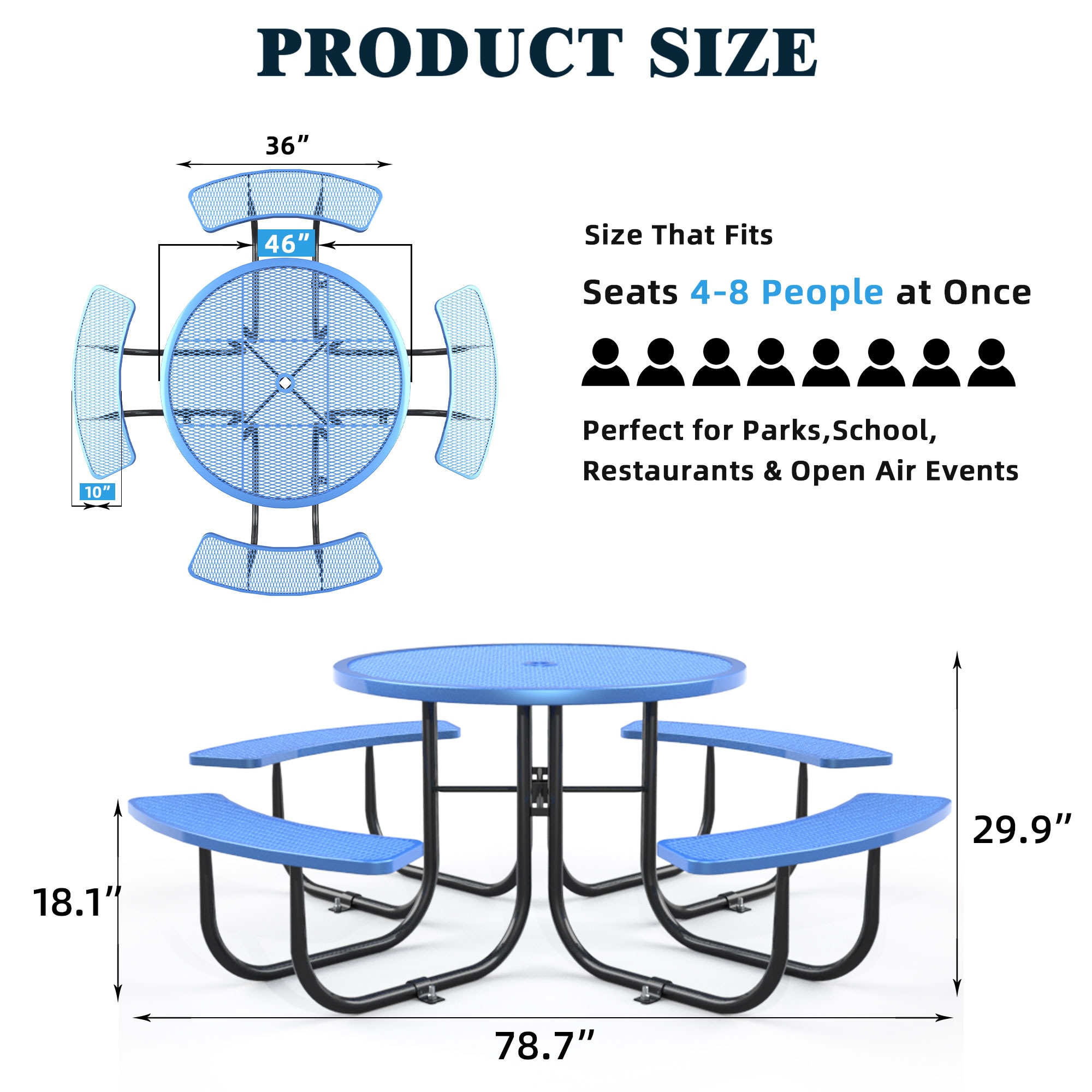 CESICIA 717-Z55 Patio-Tables - View #4