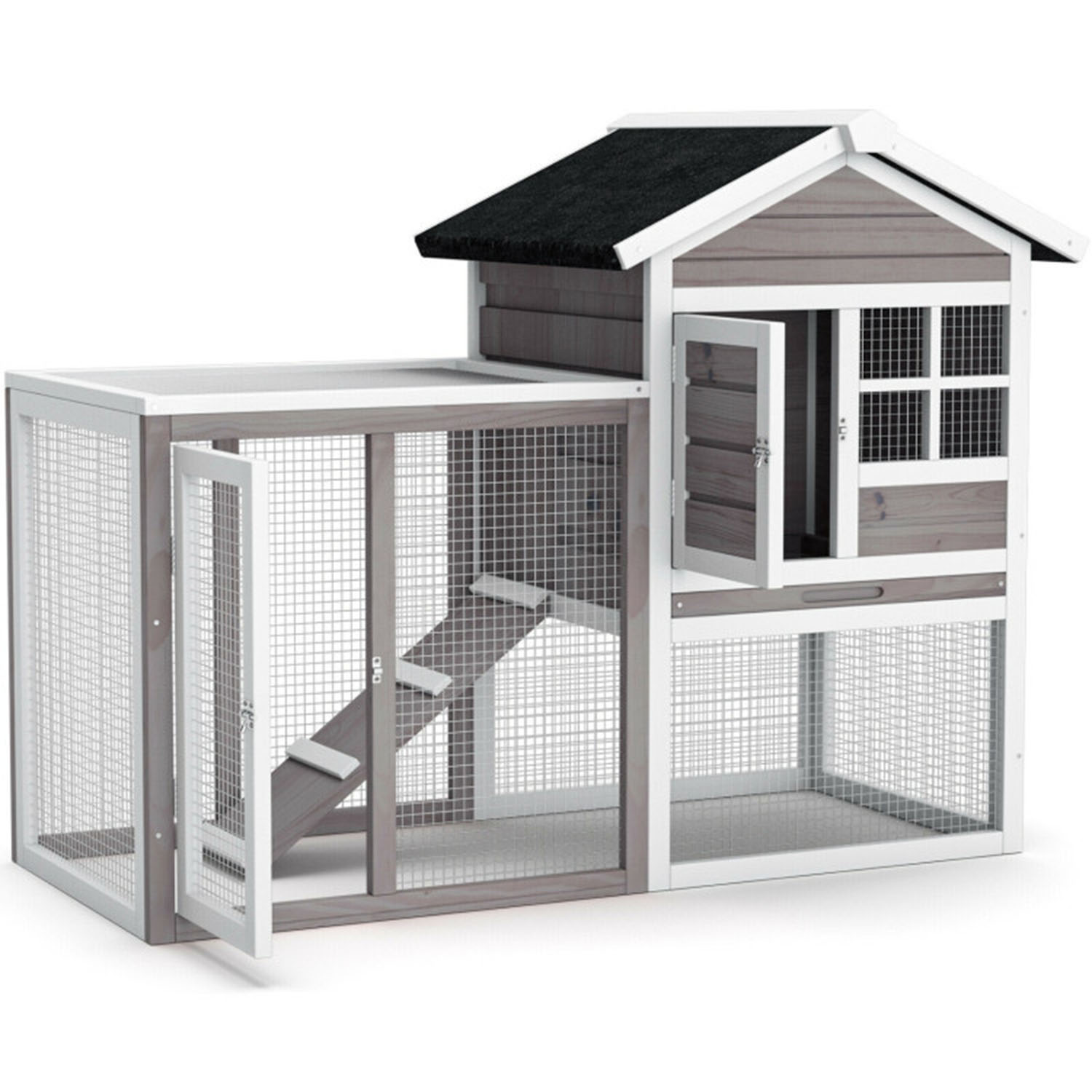 Mondawe MD-SN84557 Chicken-Coops-Rabbit-Hutches - View #2