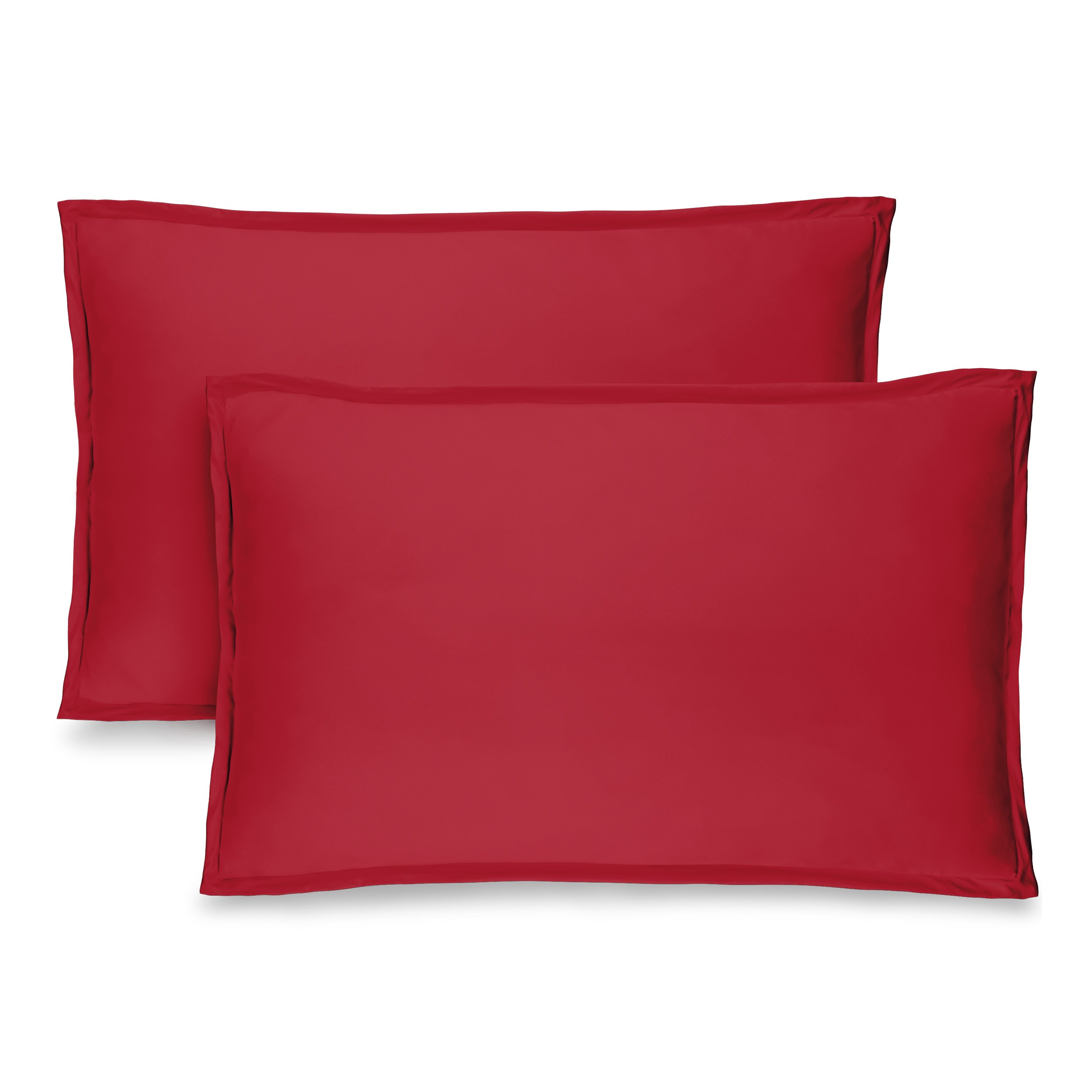 Bare Home 2 Pack Easy Care Pillow Sham Covers