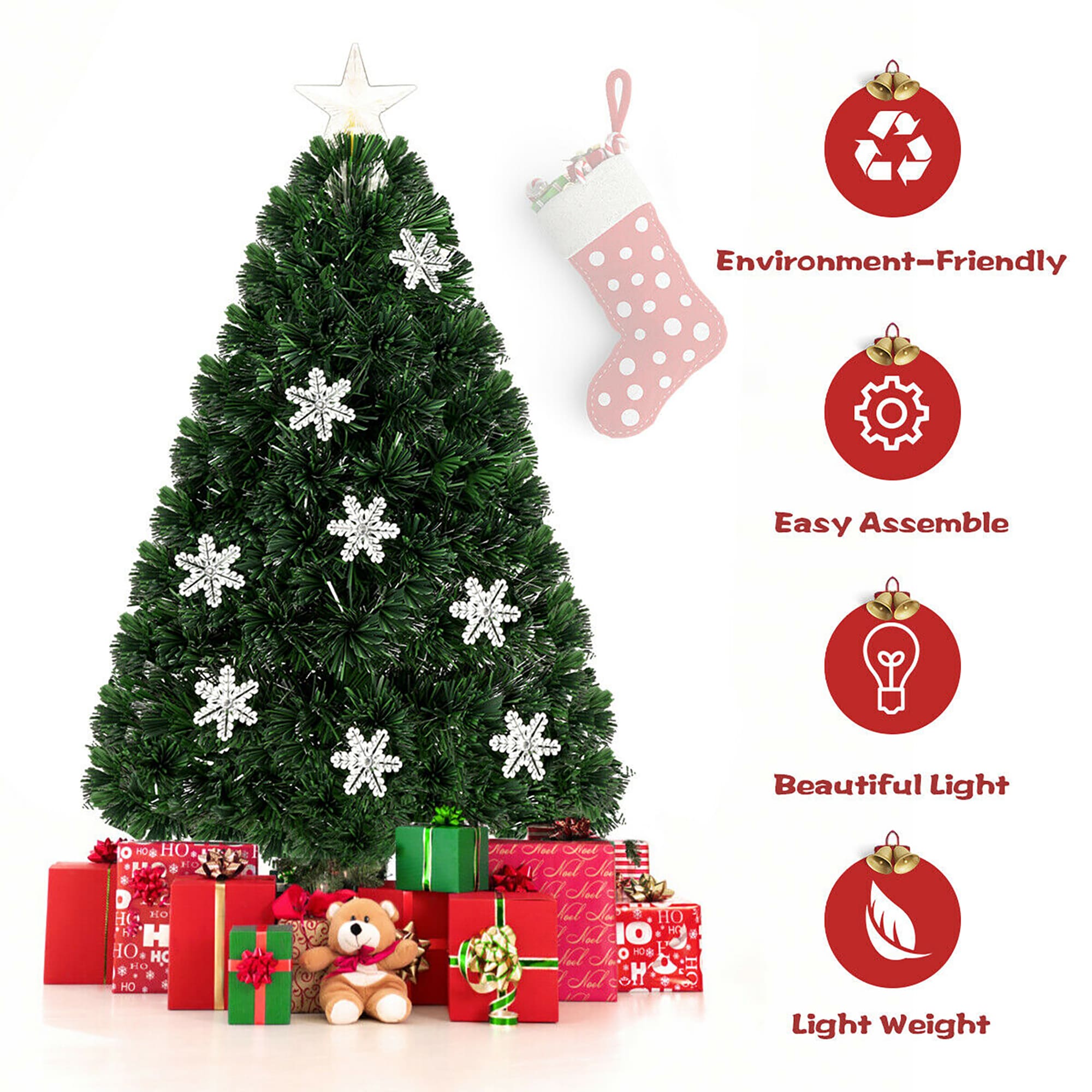 Forclover ALHY-27CM4 Artificial-Christmas-Trees - View #3