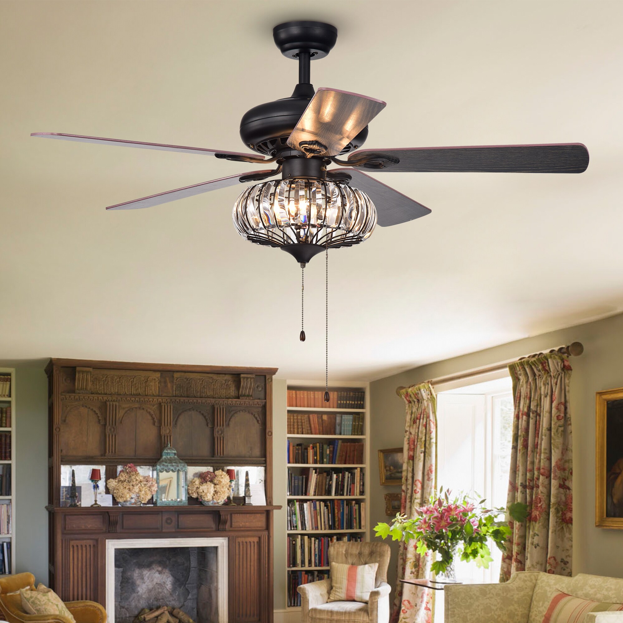 Home Accessories Inc CFL-8306CH Ceiling-Fans - View #4