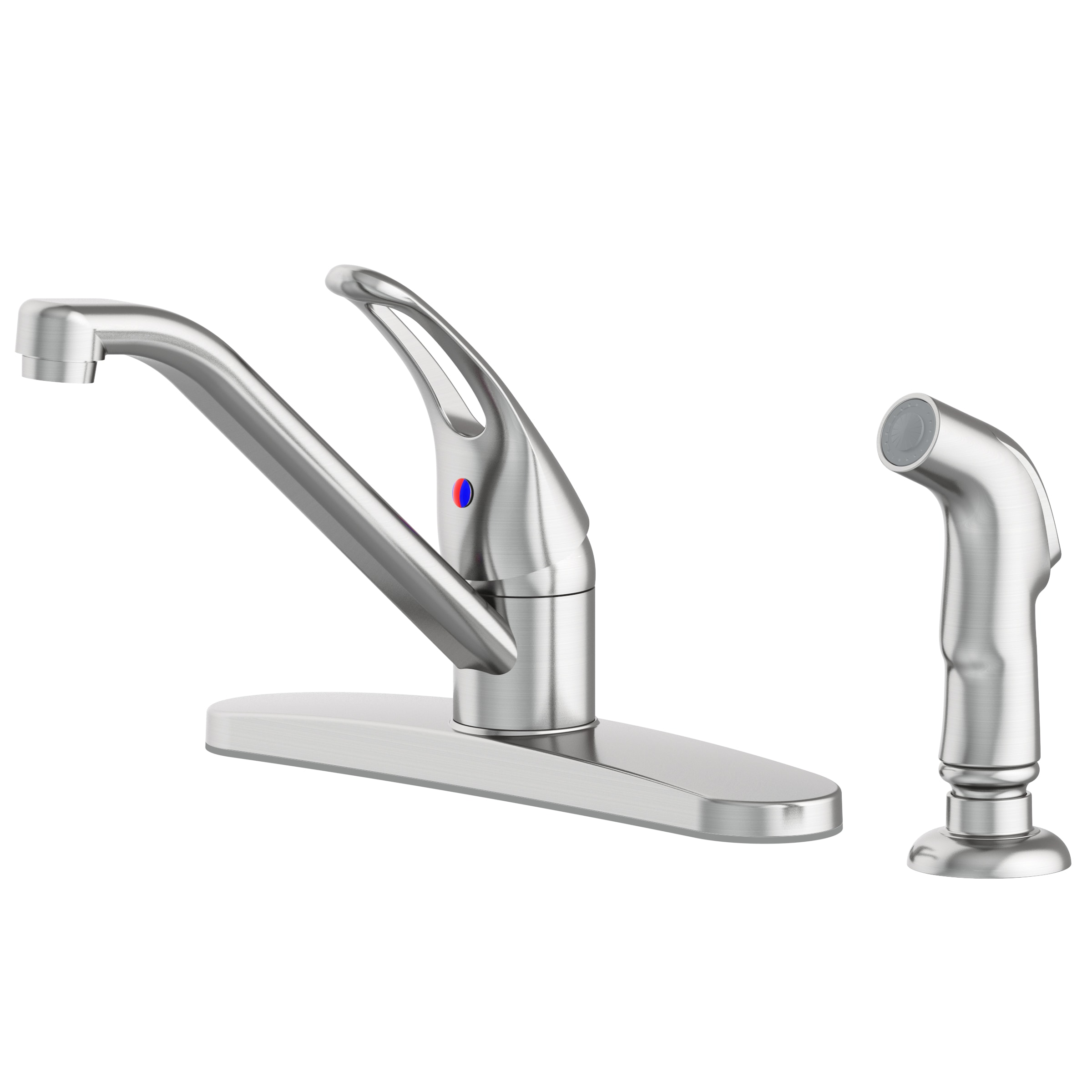 Stainless Steel PVD 1-Handle store Deck Faucet