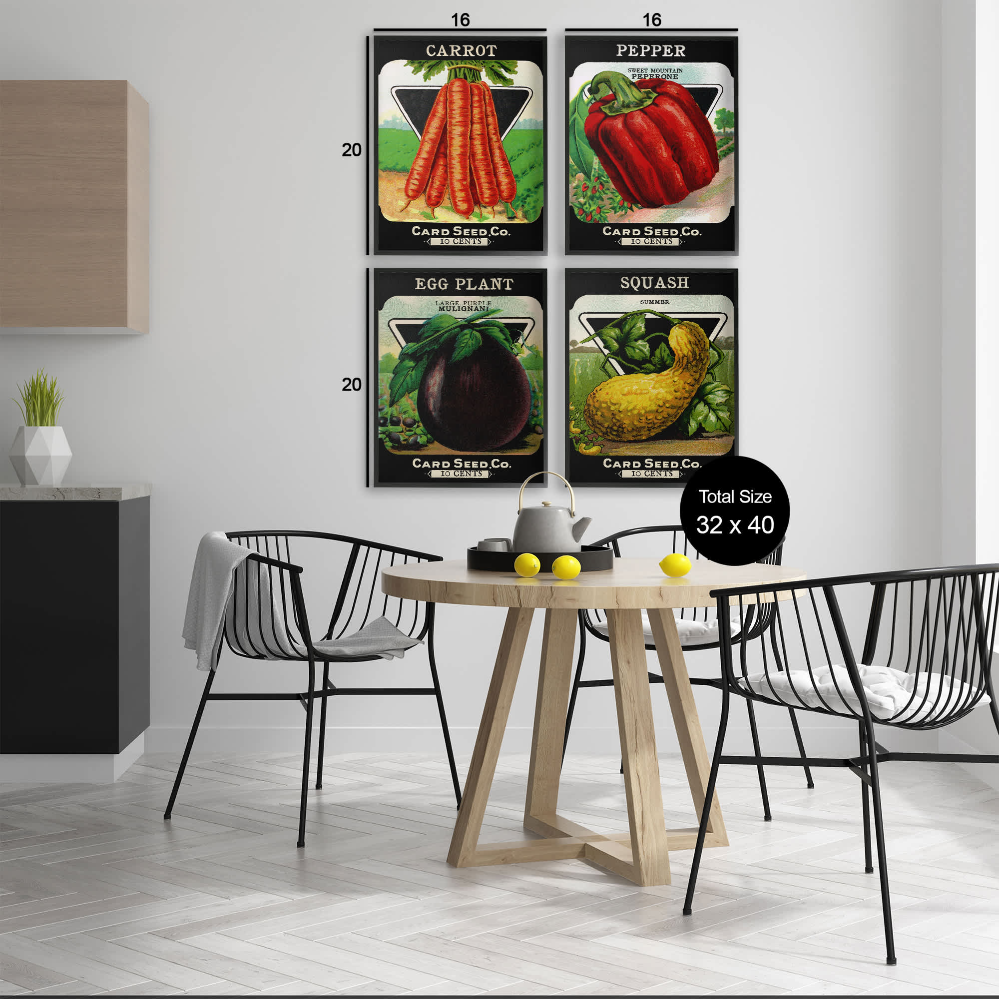 Stupell Industries A4-267-FR-4PC-16X20 Wall-Art - View #3