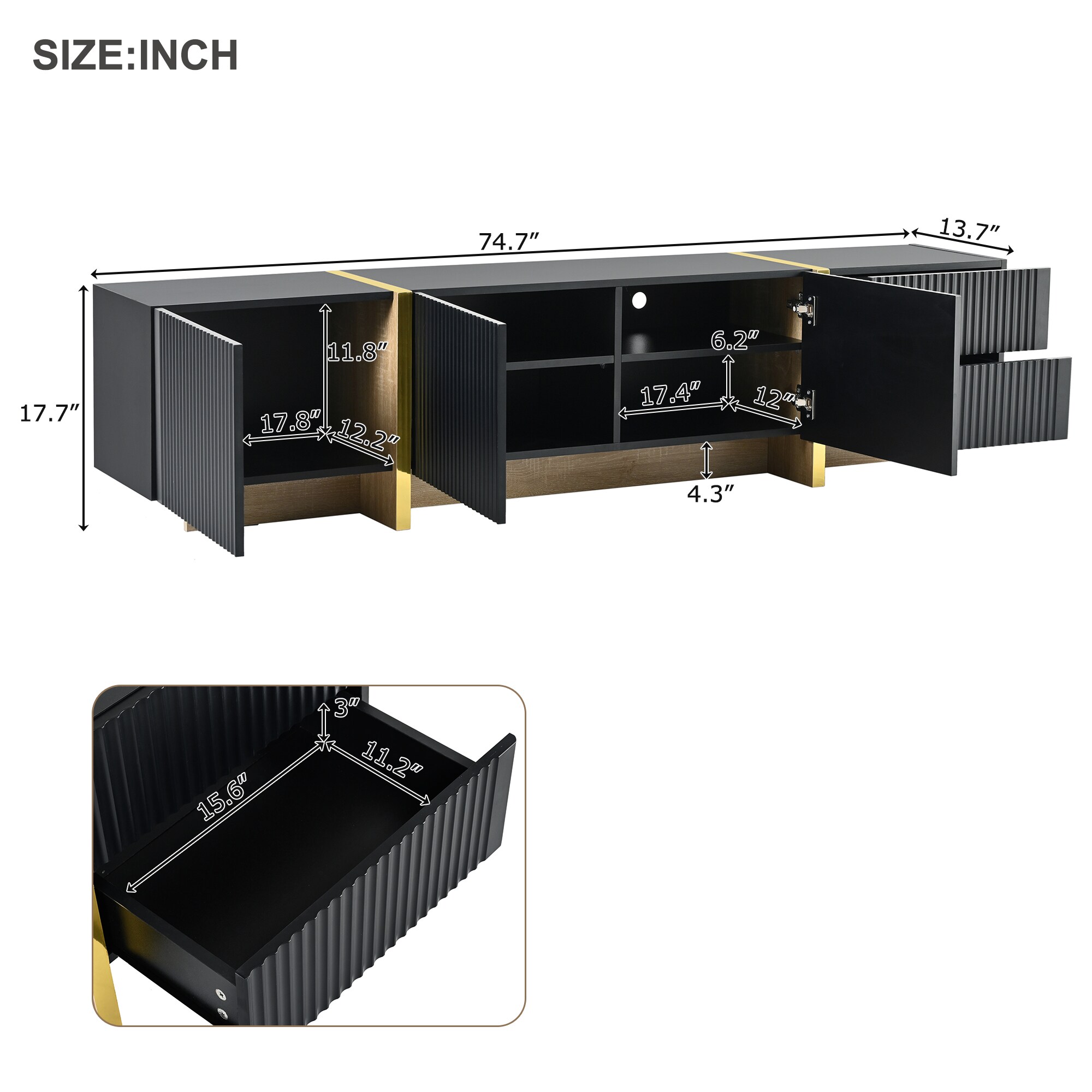 ModernLuxe WF531671AAB Tv-Stands - View #6