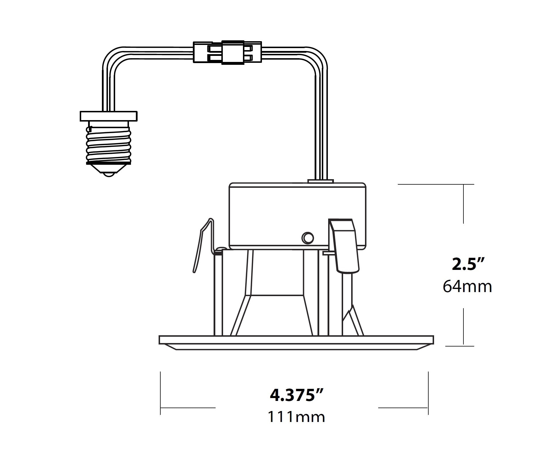 Nicor Lighting DQR3-10-120-3K-WH-BF Led-Retrofit-Downlight - View #9