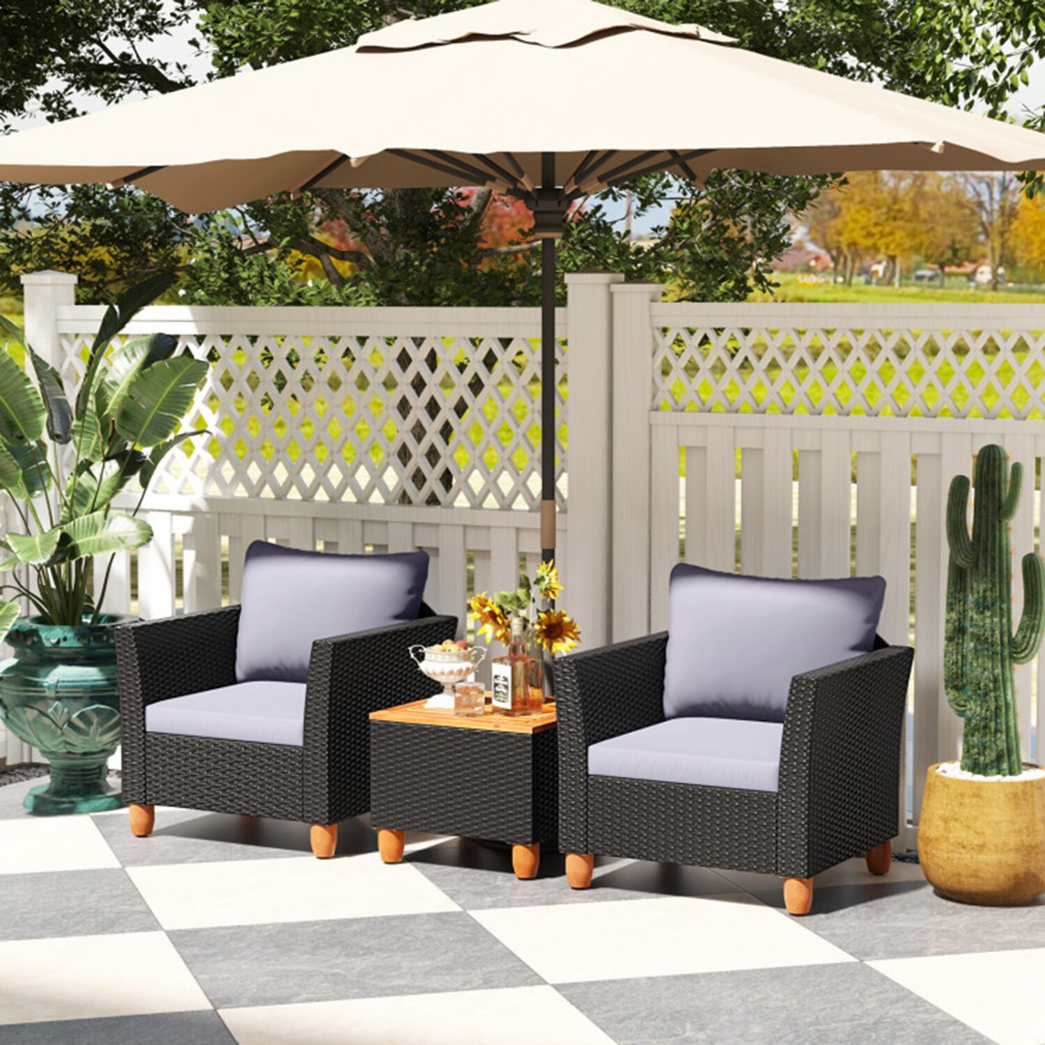 Mondawe 33TU-HY Patio-Conversation-Sets - View #2
