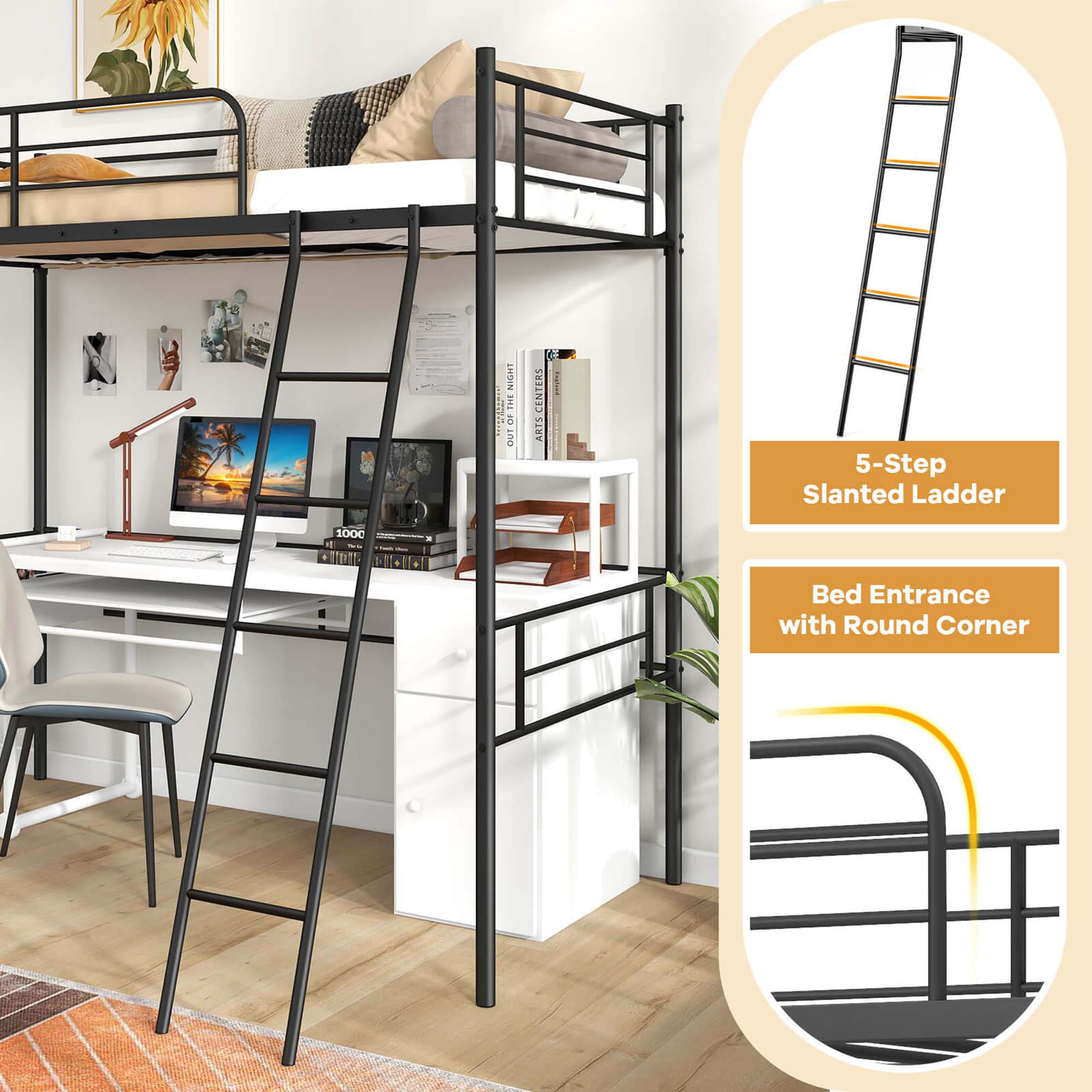 Costway HCST04092 Bunk-Beds - View #5