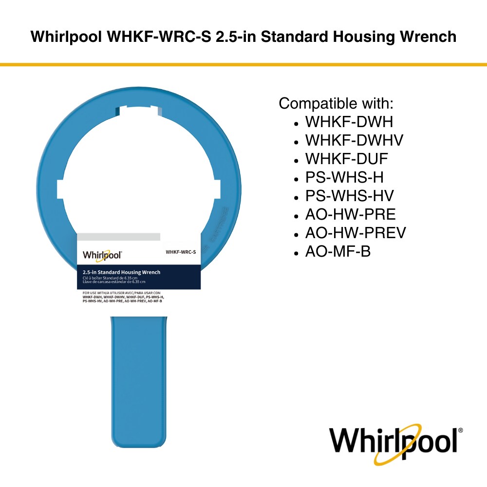 Whirlpool WHKF-WRC-S Plumbing-Wrenches-Spec-Tools - View #2