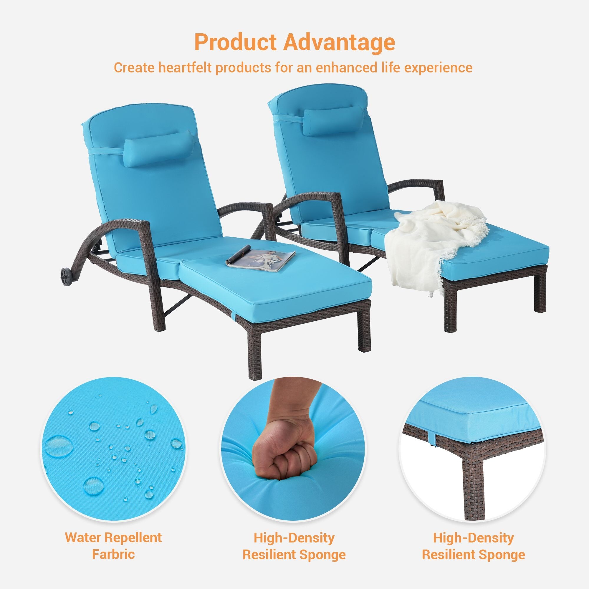 SANSTAR L-LG-04-LB Patio-Chairs - View #4