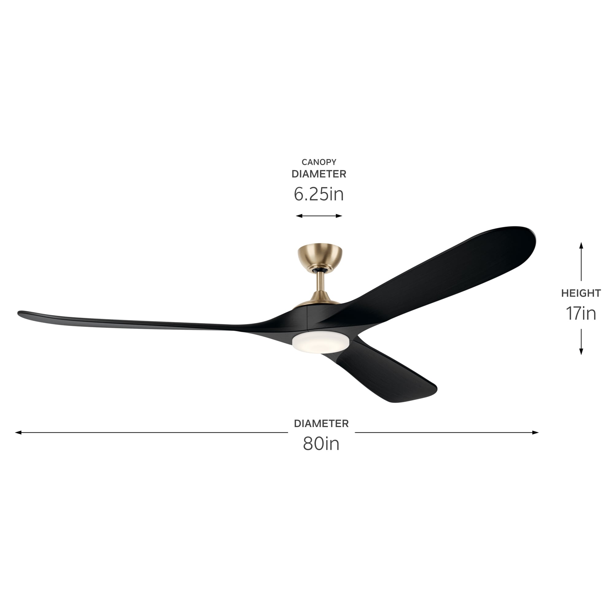 Kichler 310580CPZ Ceiling-Fans - View #8