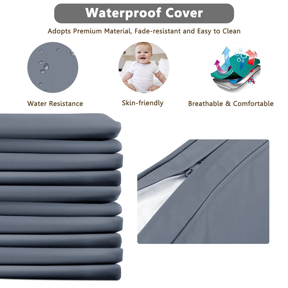 Costway HW63870GR Patio-Conversation-Sets - View #10