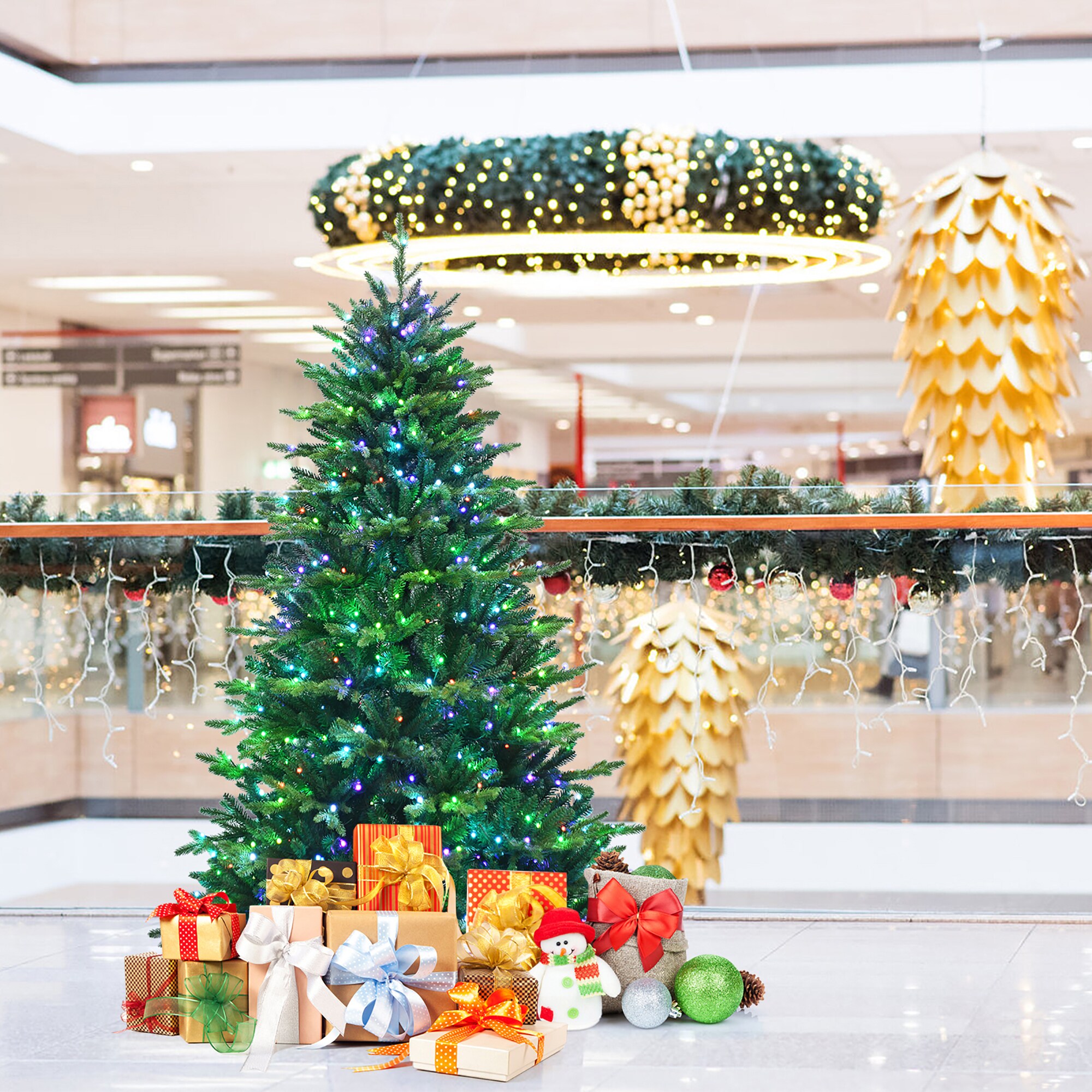 Costway CM23483US Artificial-Christmas-Trees - View #6
