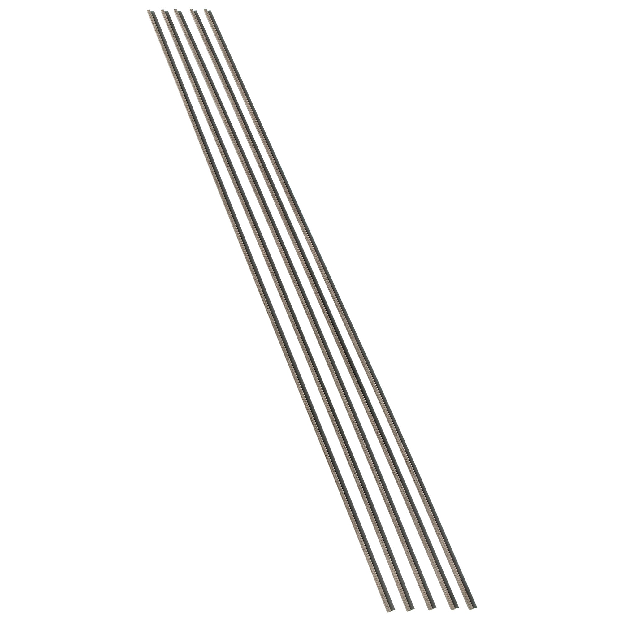 PALISADE 19080PK J Trim 0.9375-in W x 94-in L Gray Oak PVC J-shape Tile Edge Trim
