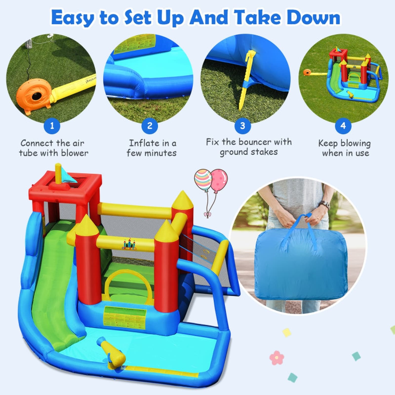 SUGIFT LW102SUGHY0338 Bounce-Houses - View #4