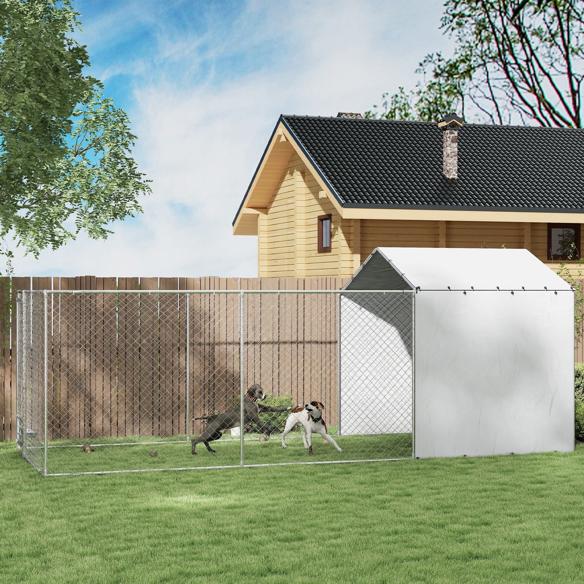 PawHut D02-201V02SR Dog-Pens - View #5