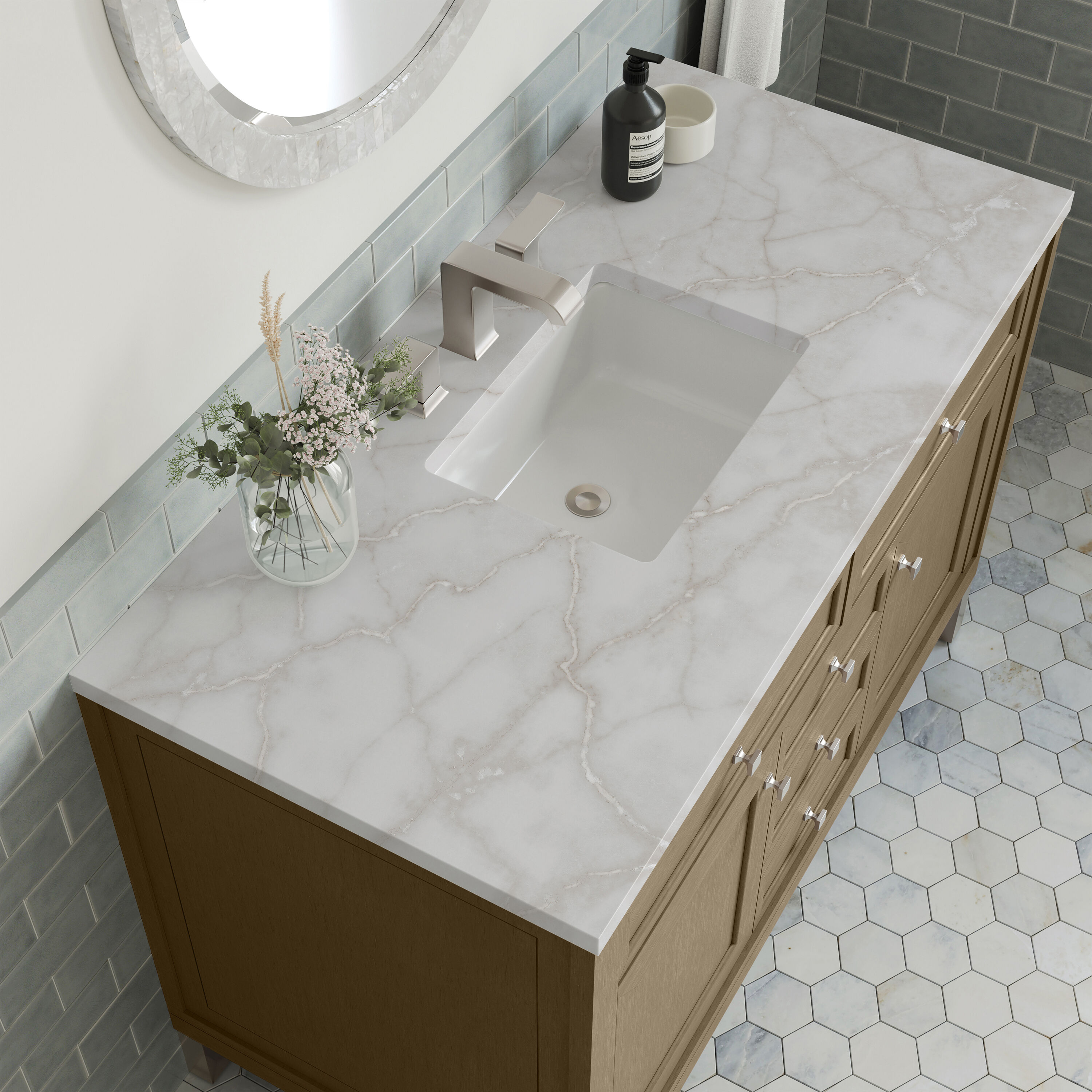 James Martin Vanities 503-V48-WLW-FVSL Bath-Vanity-Combo - View #11