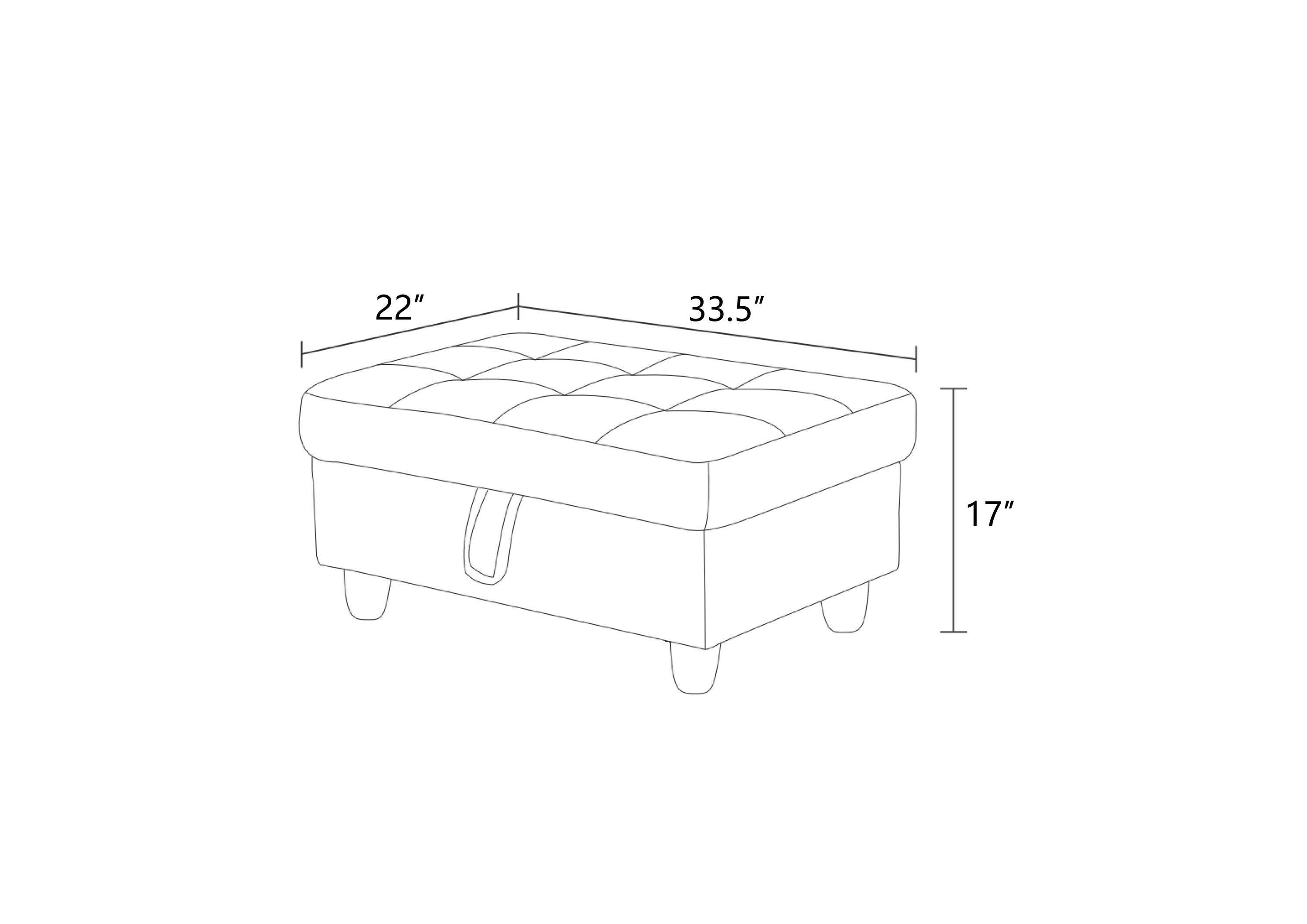 Siavonce XH308471 Indoor-Ottomans - View #3
