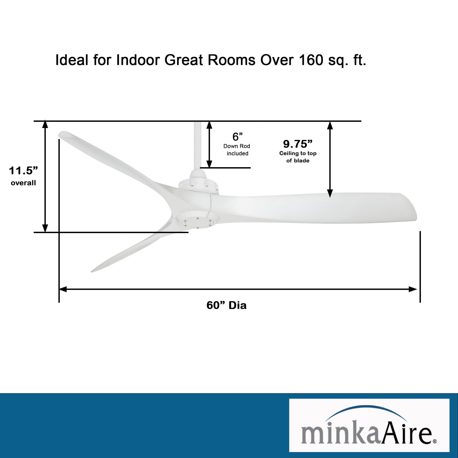 Minka Aire F853-WH Ceiling-Fans - View #8