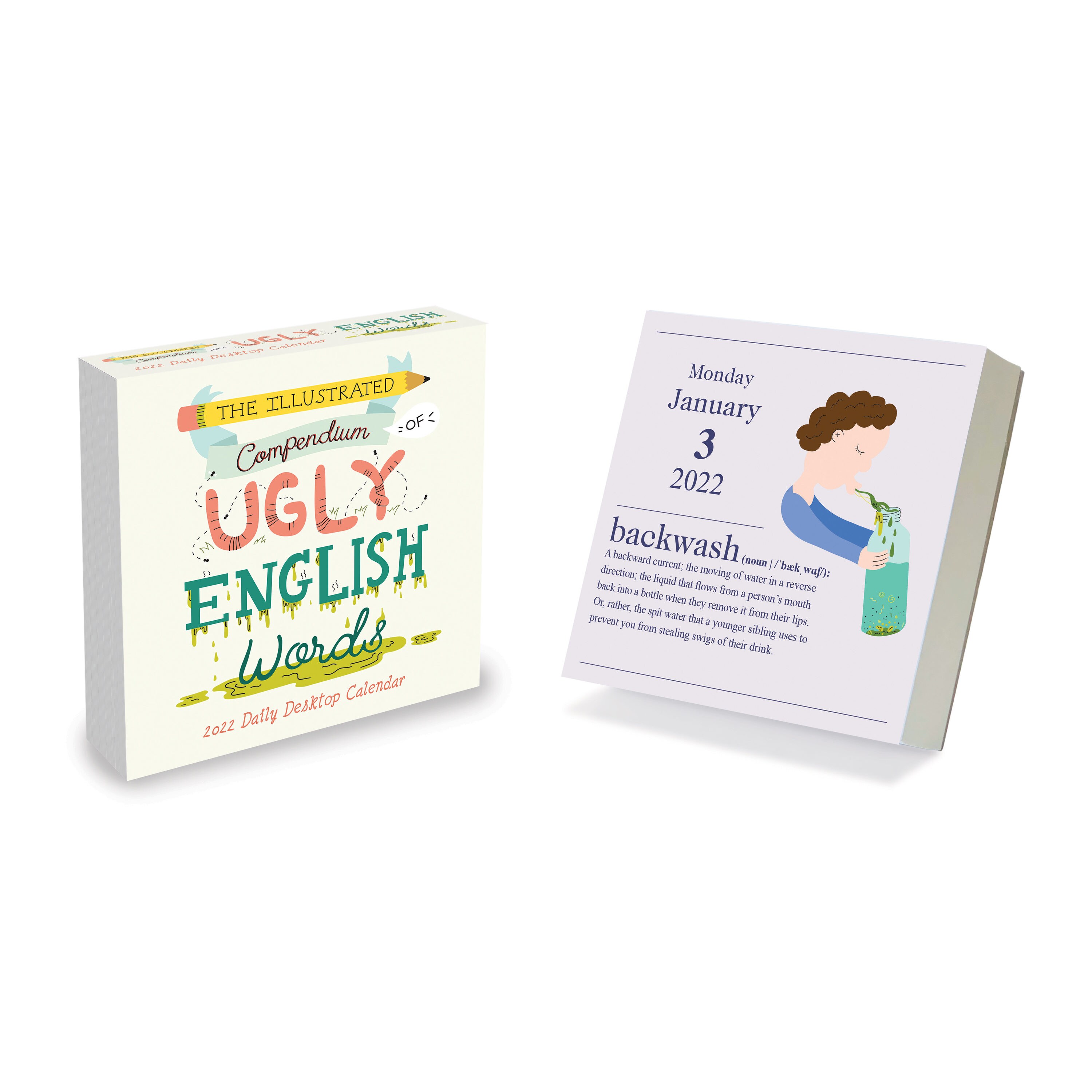 TF Publishing 2022 Ugly English Words Daily Desktop Calendar In The TF Publishing 2022 Ugly English Words Daily Desktop Calendar In The