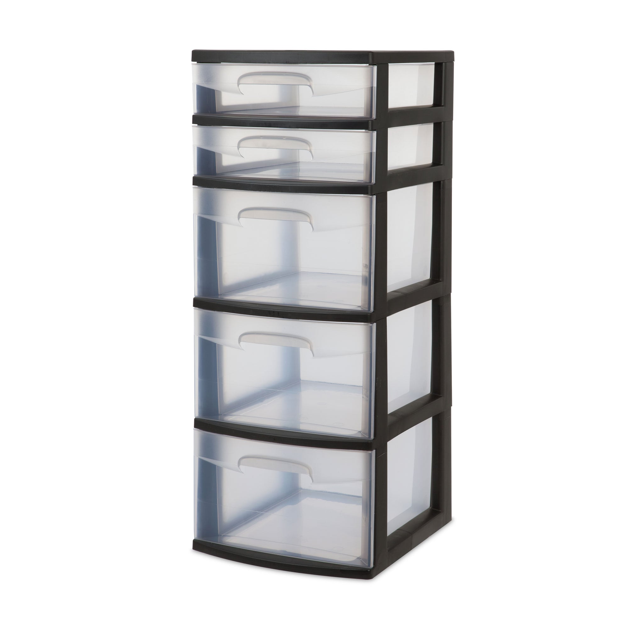 Plastic Storage Bins with 5 Drawers,Durable Plastic Drawers Organizer - On  Sale - Bed Bath & Beyond - 33169144