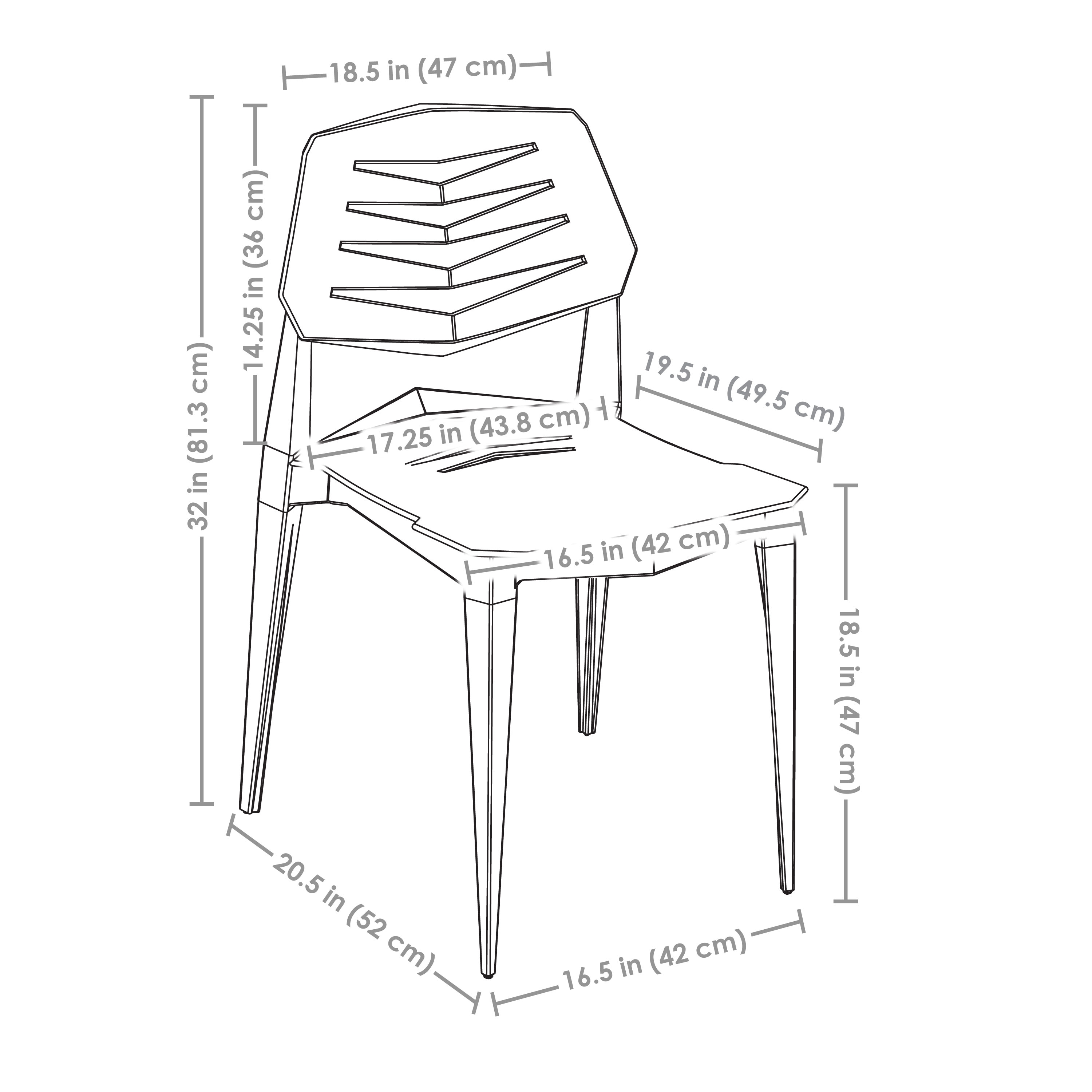 Sunnydaze Decor SUP-387 Patio-Chairs - View #3