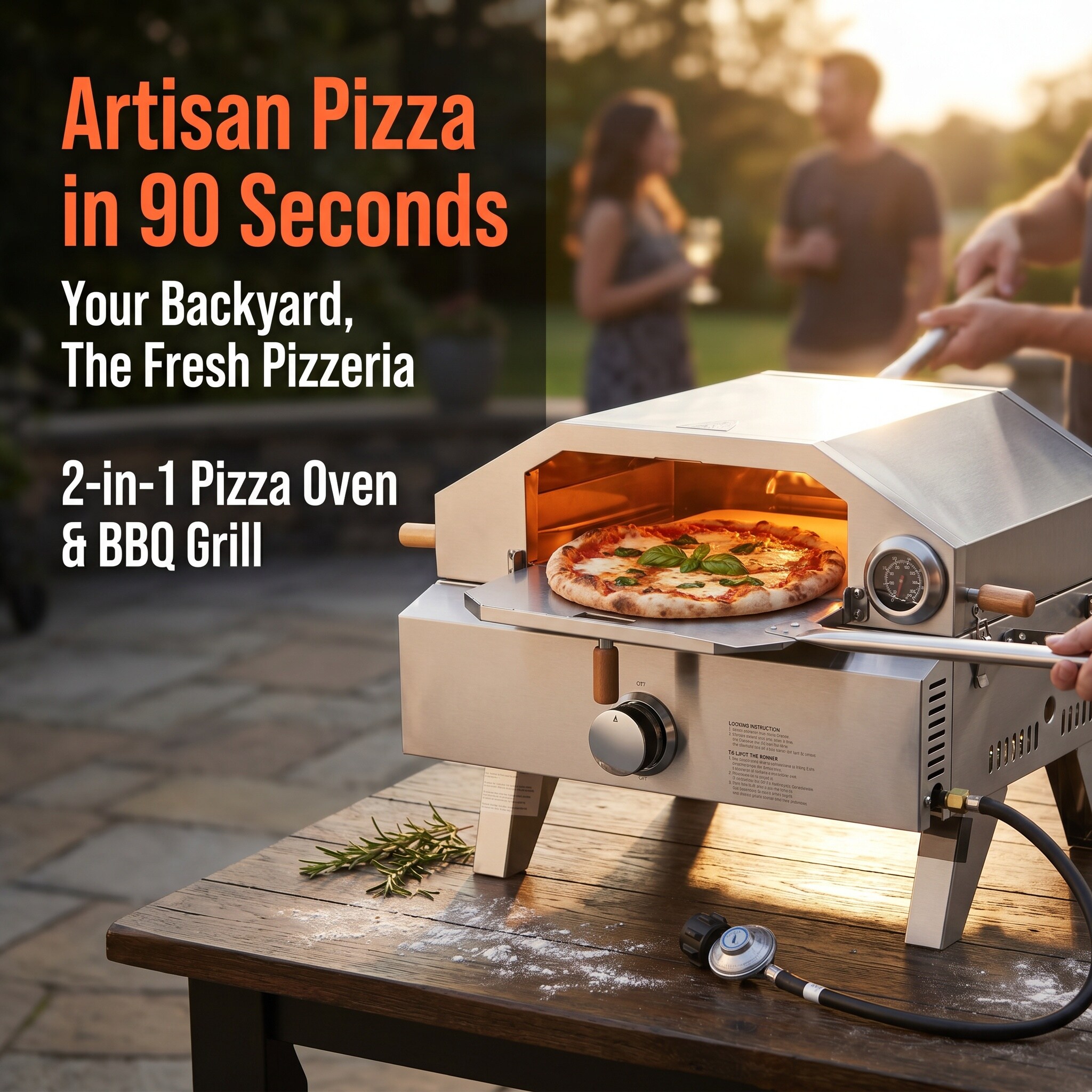 MiniEpic OPAZ-2 Outdoor-Pizza-Ovens - View #7