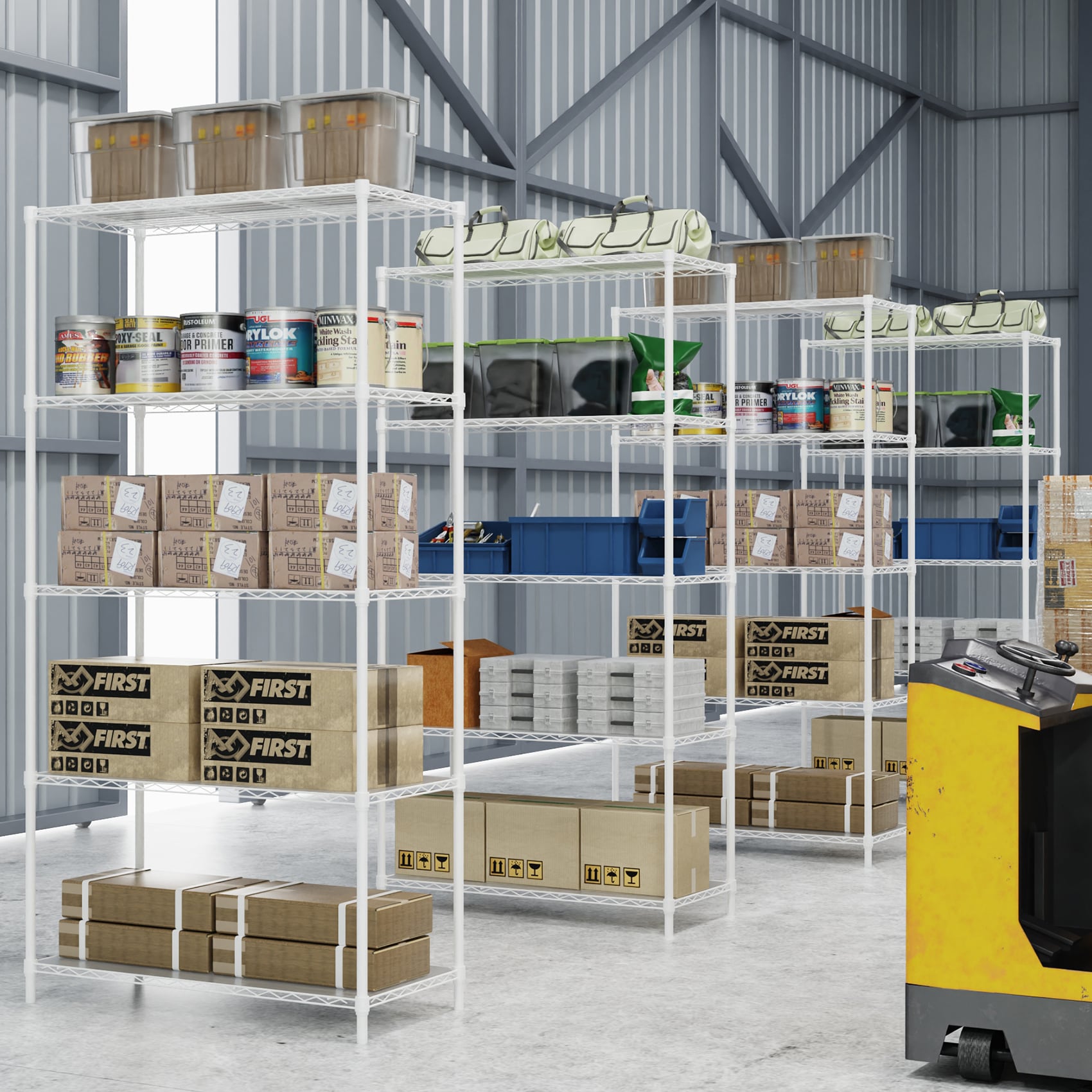 Flynama J-V-D0102H2XK4U Free-Standing-Shelving - View #3
