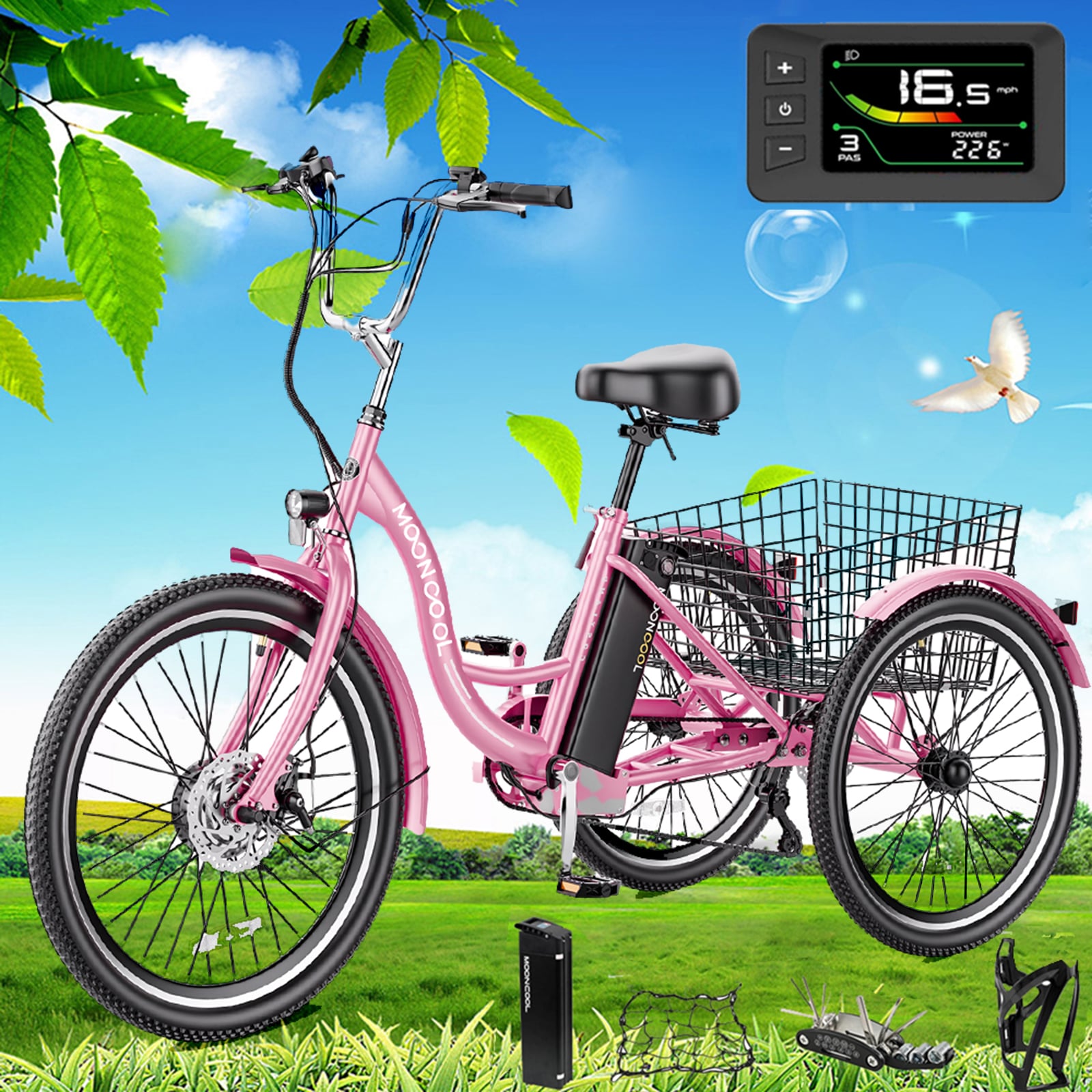 Esazn ZT-E24-QF-FLYU 24-in Adult unisex E-bike