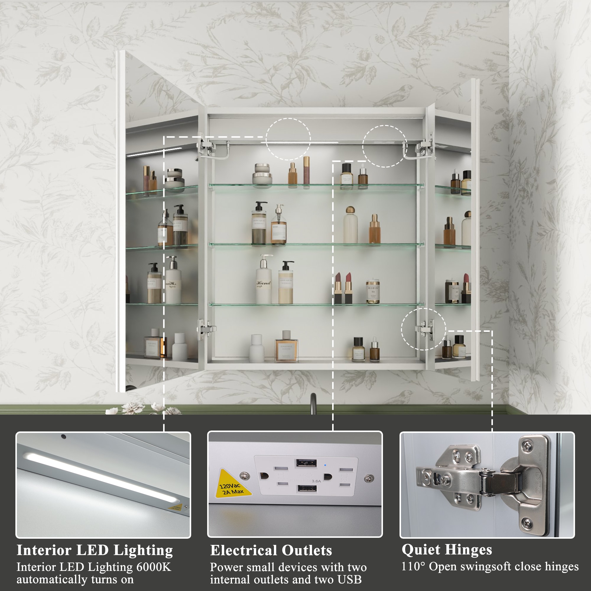 ExBrite 1226XD2026V3R Bathroom-Medicine-Cabinets - View #9