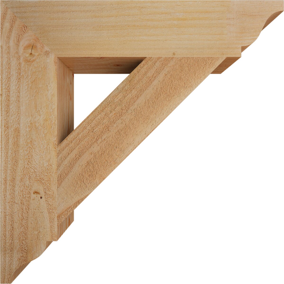 Ekena Millwork BKT04X20X20TRA01RDF Exterior-Brackets-Braces - View #3