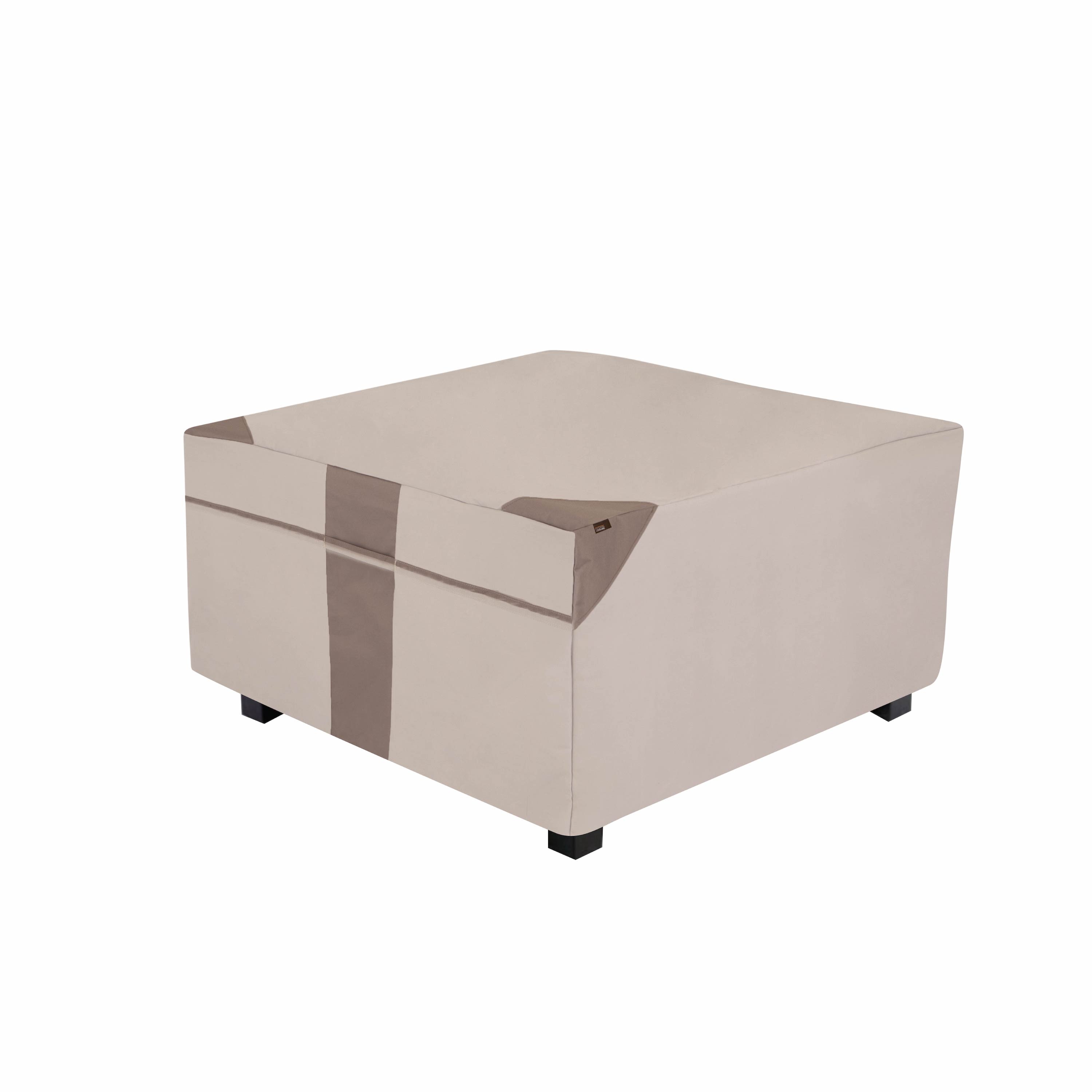Modern Leisure 2913 Monterey 42-Inches Beige Square Firepit Cover
