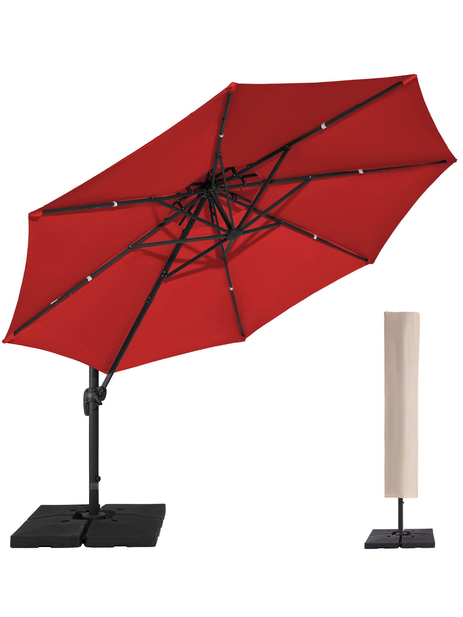 JEAREY JE-LKLM-13FT-RD Umbrellas-2 - View #8