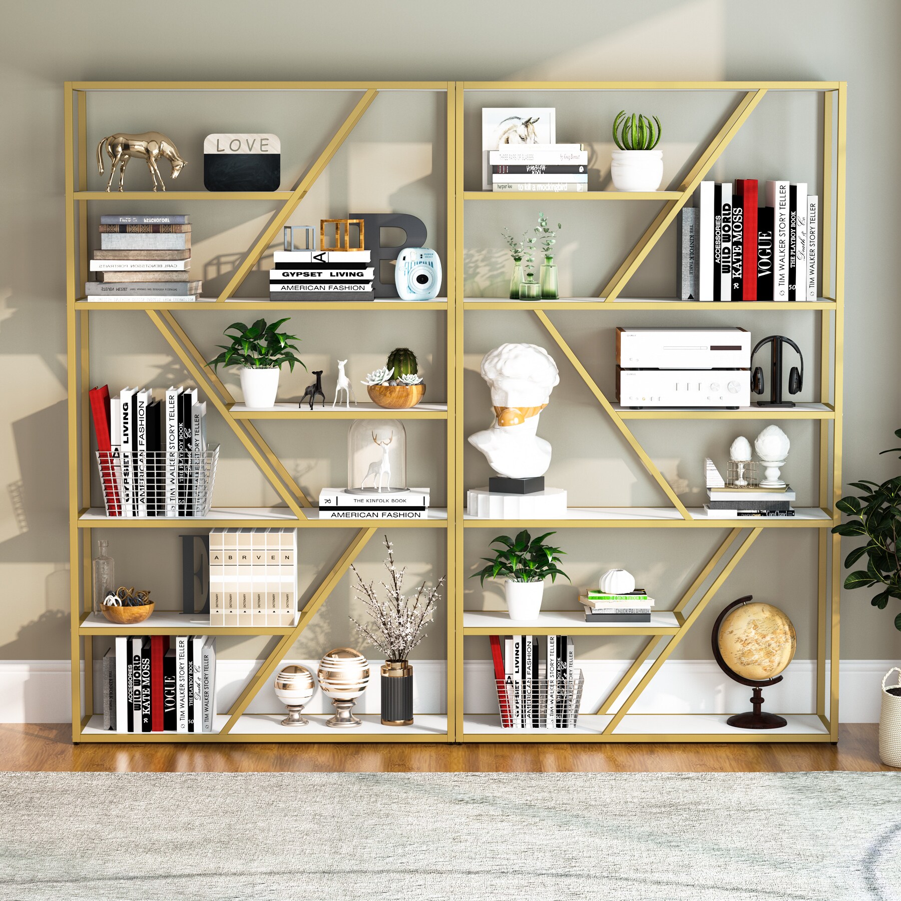 Tribesigns HOGA-CJ159 bookcases - View #3