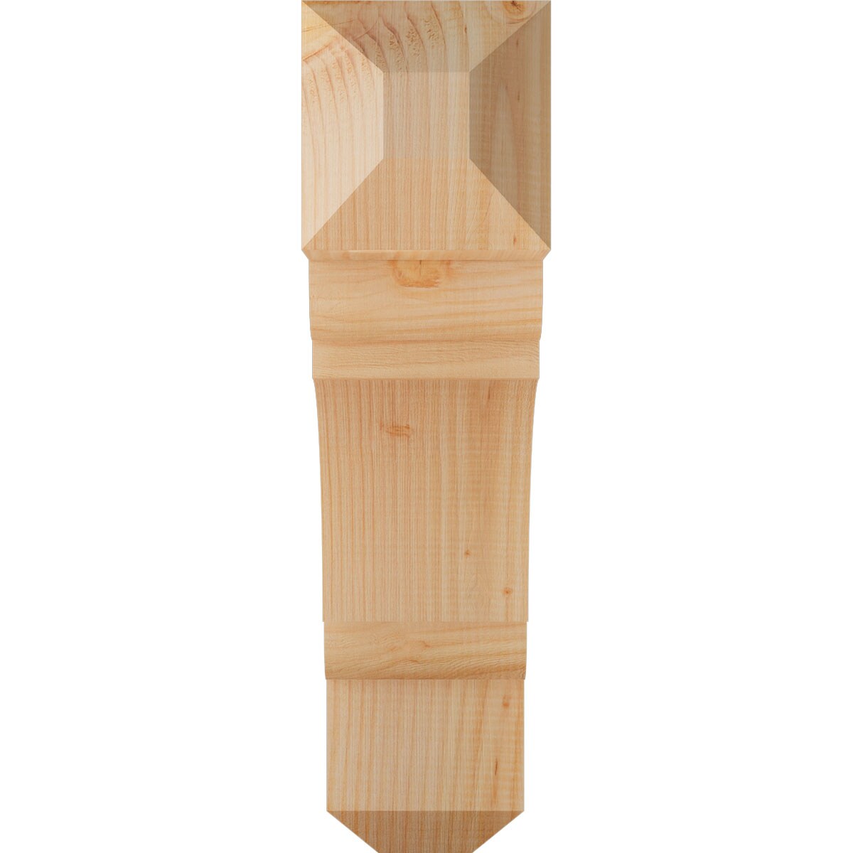 Ekena Millwork BKT06X24X24OLY04RDF Exterior-Brackets-Braces - View #2