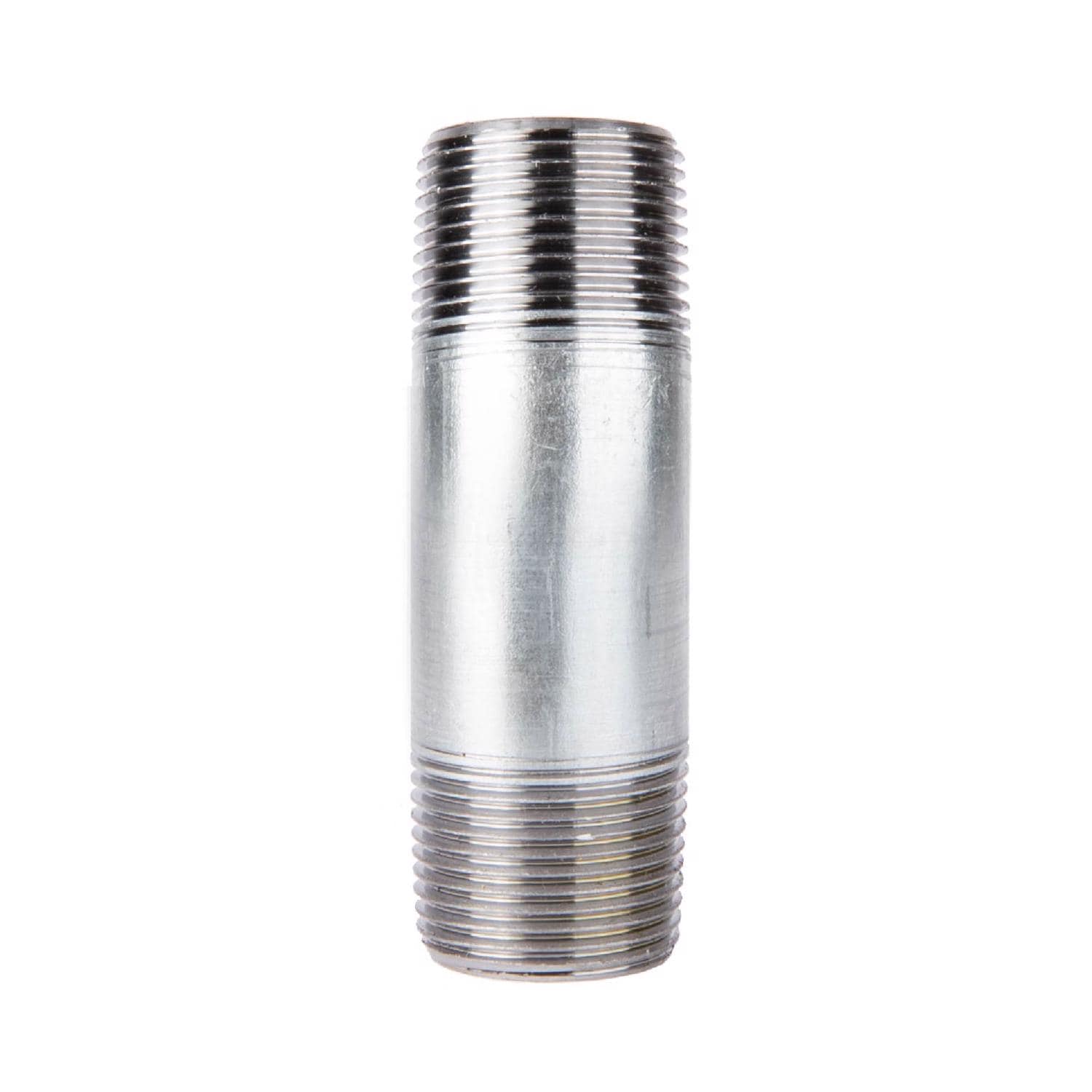 STZ  Industries 4 in. MIP each X 4 in. D MIP Galvanized Steel 4 in. L Nipple
