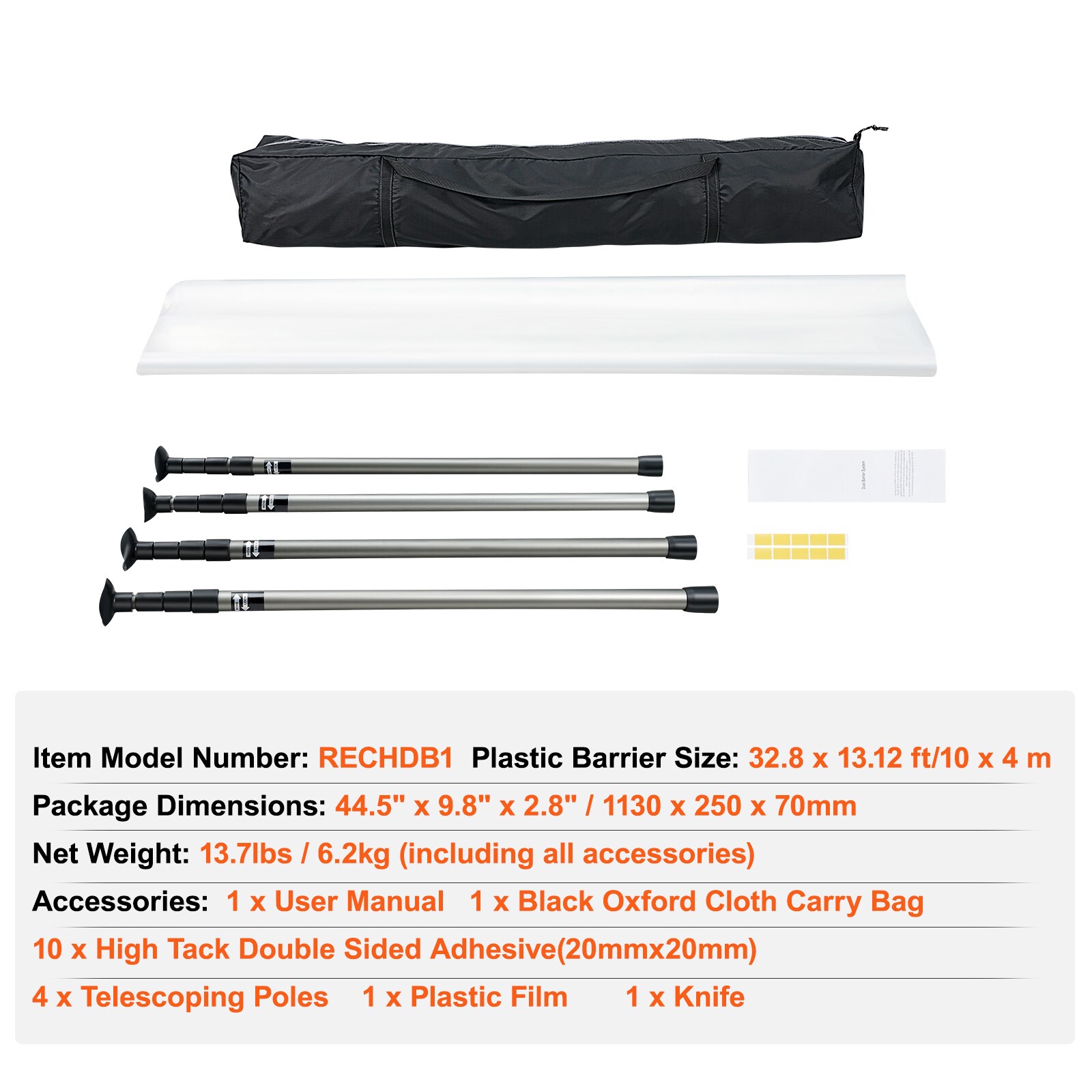 VEVOR FCPZ410FT10FTZJP1V0 Drop-Cloths - View #7