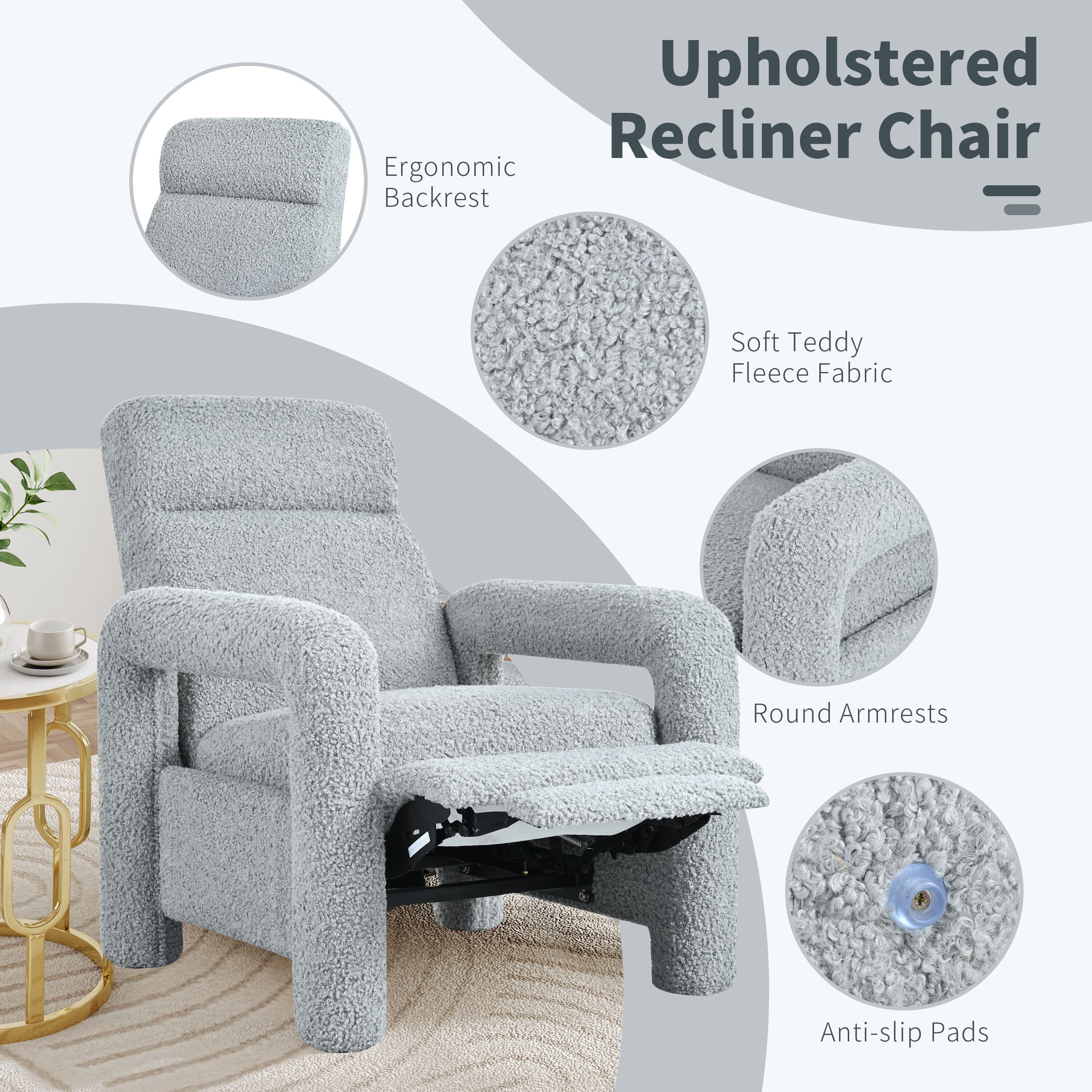 LUXEYARD DS-R-212864R recliners - View #4