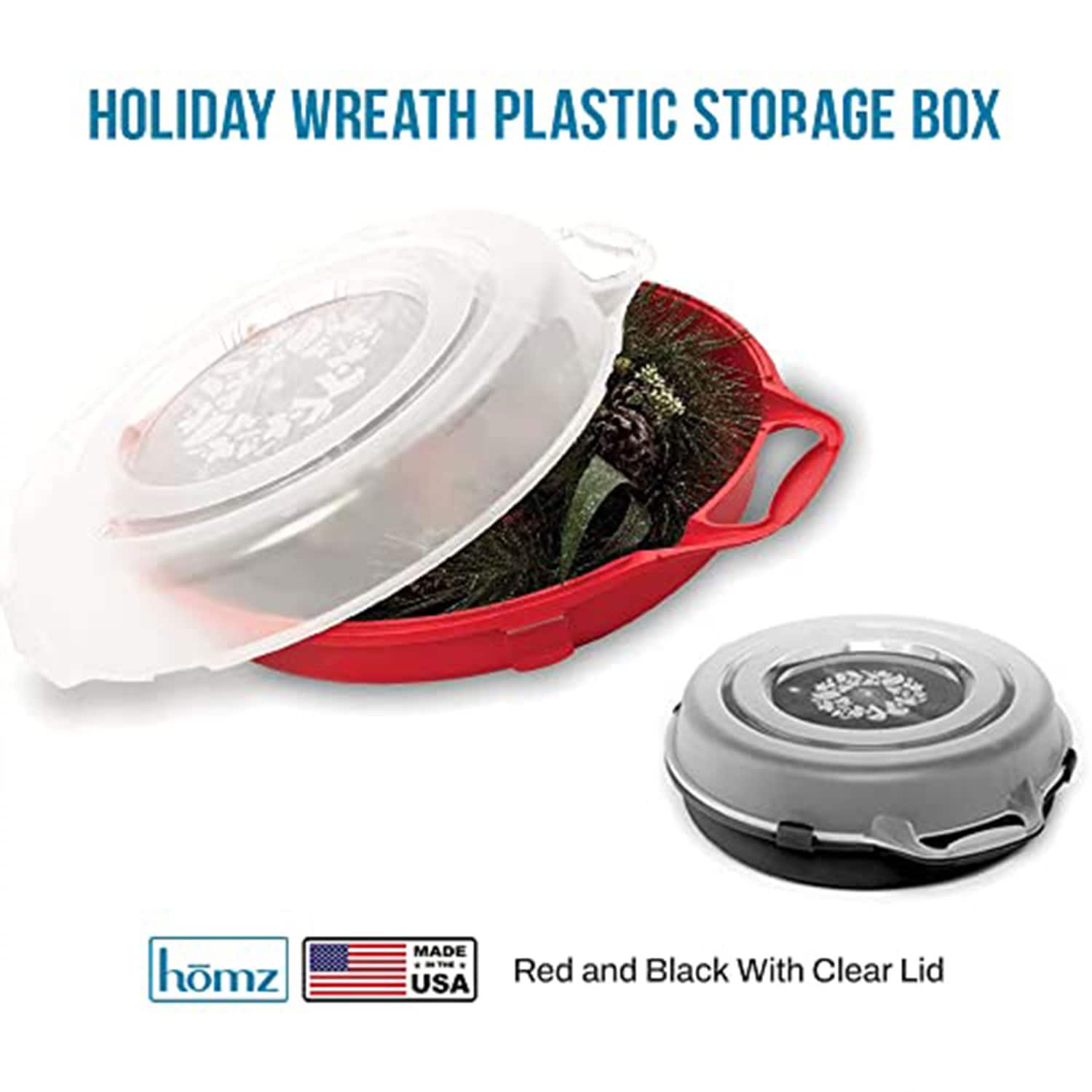 Homz Products 324362 Wreath-Storage - View #4